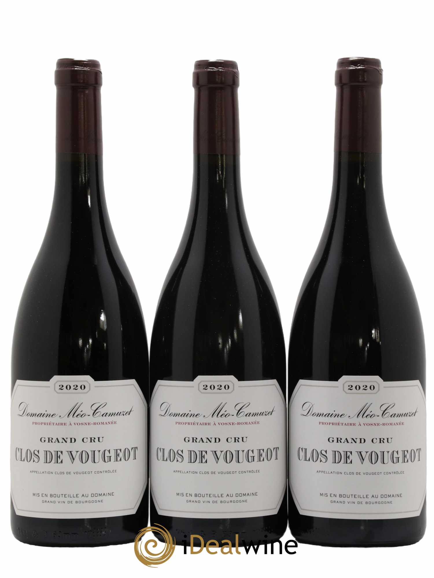 Clos de Vougeot Grand Cru Méo-Camuzet (Domaine) 2020 - Lot de 3 bouteilles - 0