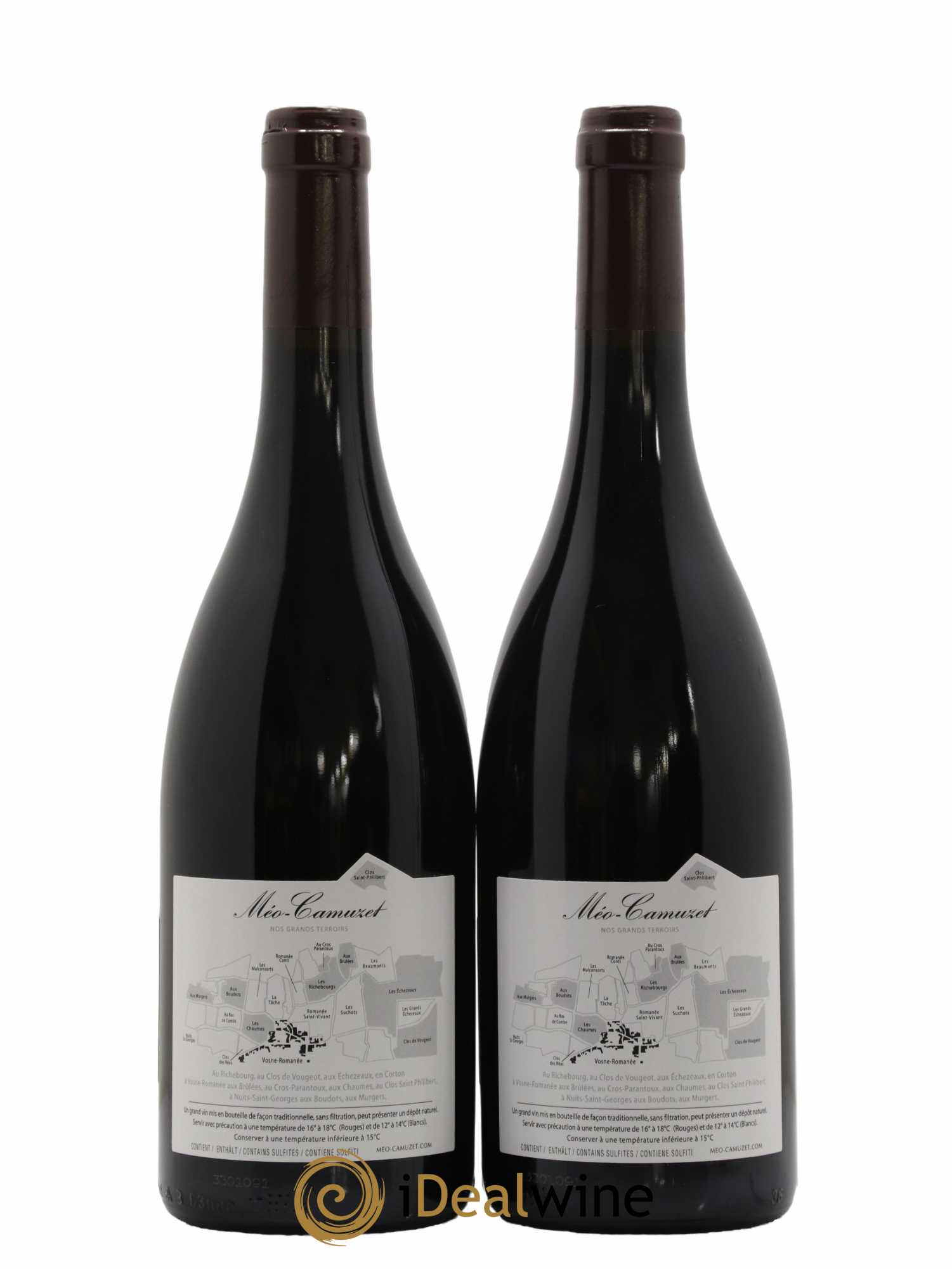 Clos de Vougeot Grand Cru Méo-Camuzet (Domaine) 2020 - Lot de 2 bouteilles - 2
