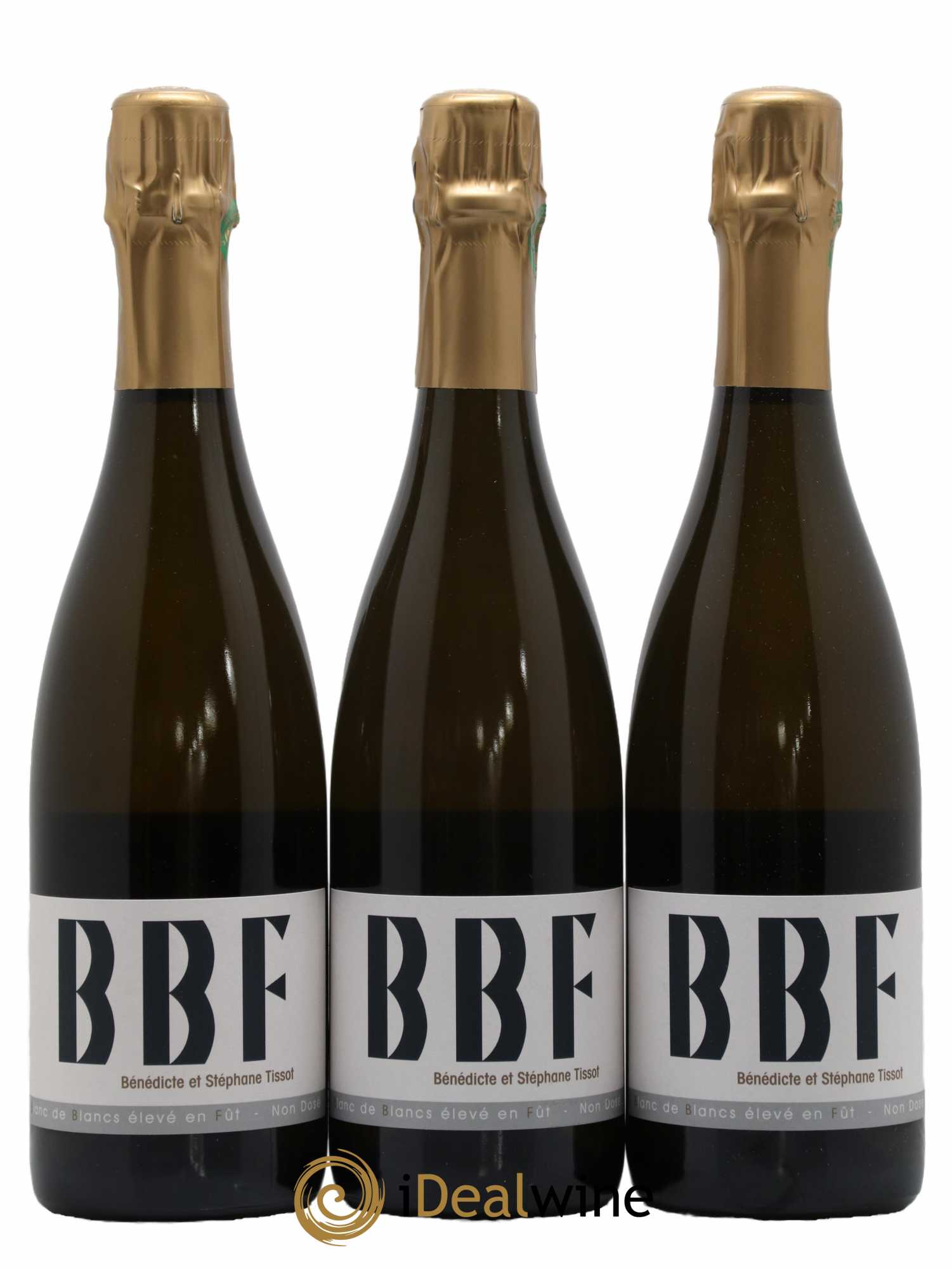Crémant du Jura BBF Bénédicte et Stéphane Tissot - Lot de 3 bouteilles - 0