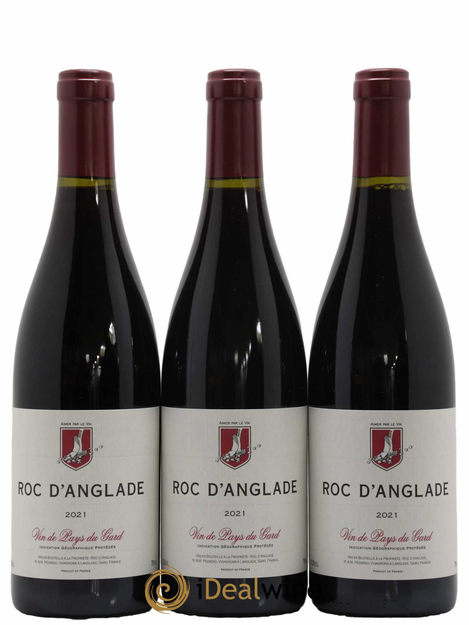 Gard Roc d'Anglade Rémy Pédréno 2021 - Lot of 12 bottles - 1