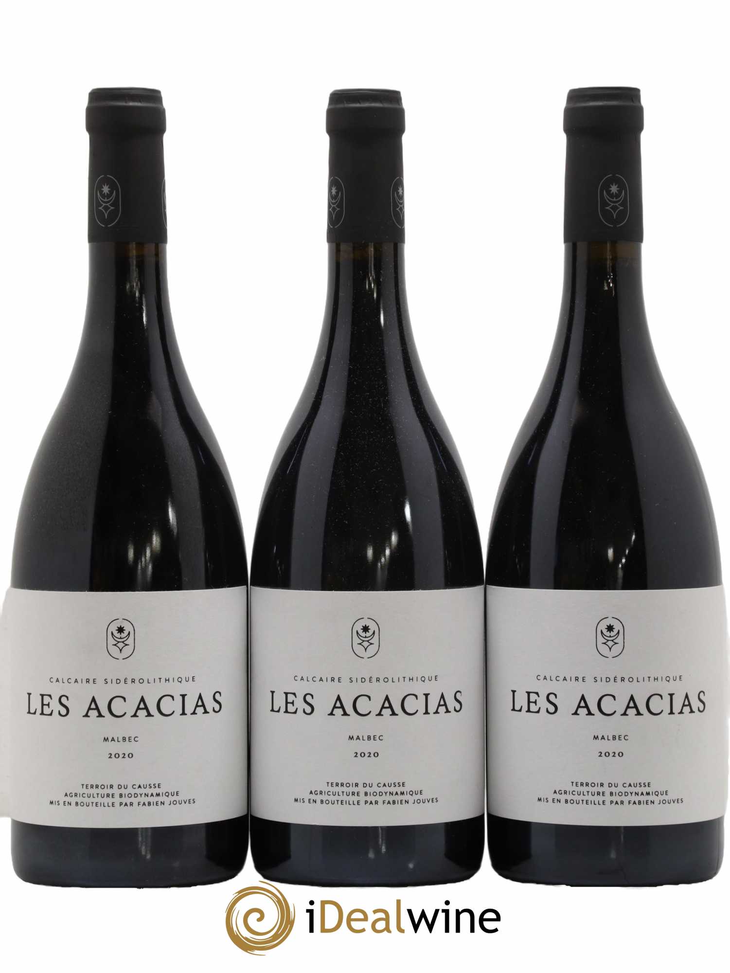 Cahors Mas Del Périé Les Acacias Fabien Jouves 2020 - Lot de 3 bouteilles - 0
