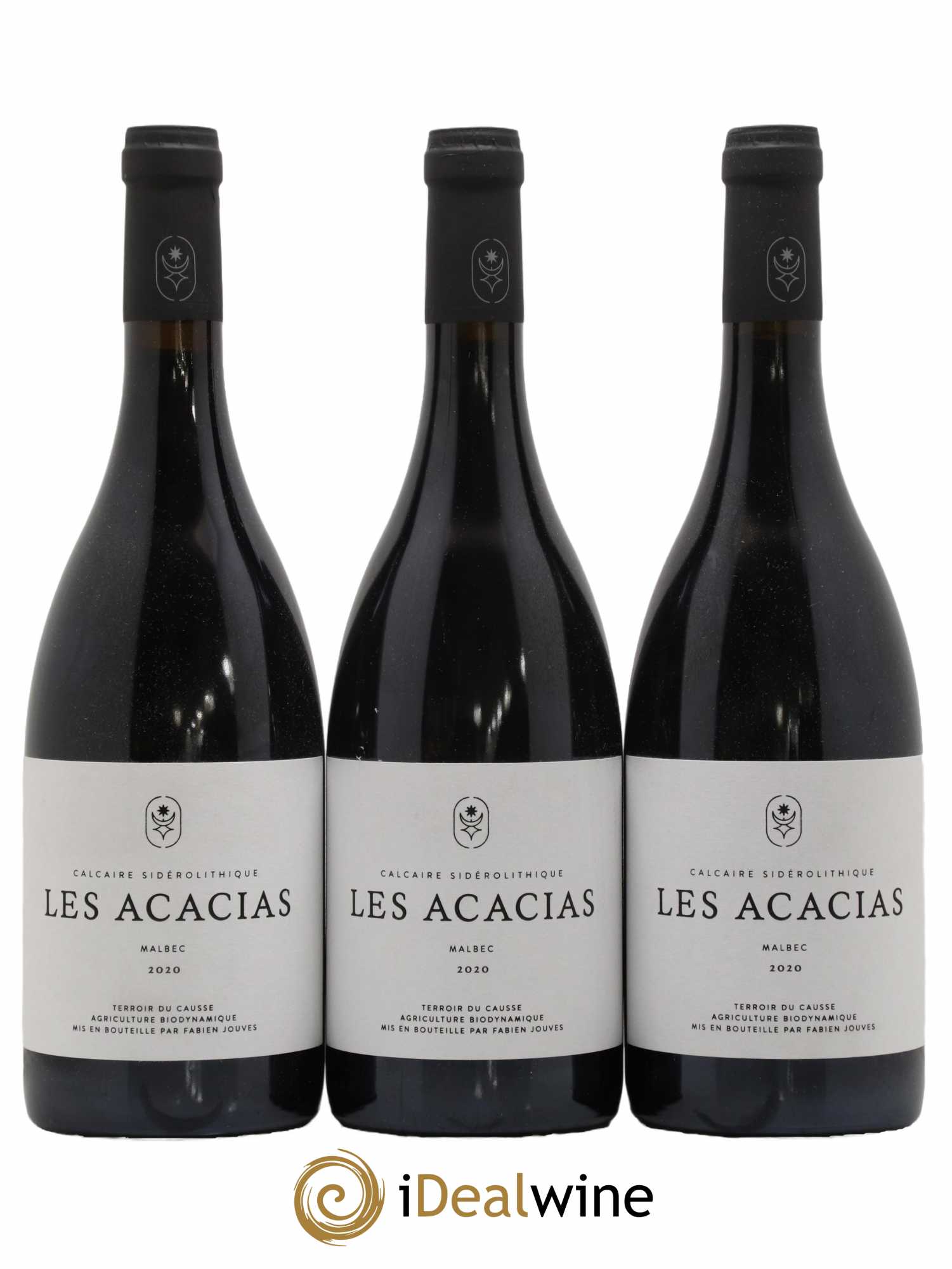 Cahors Mas Del Périé Les Acacias Fabien Jouves 2020 - Lot de 3 bouteilles - 0