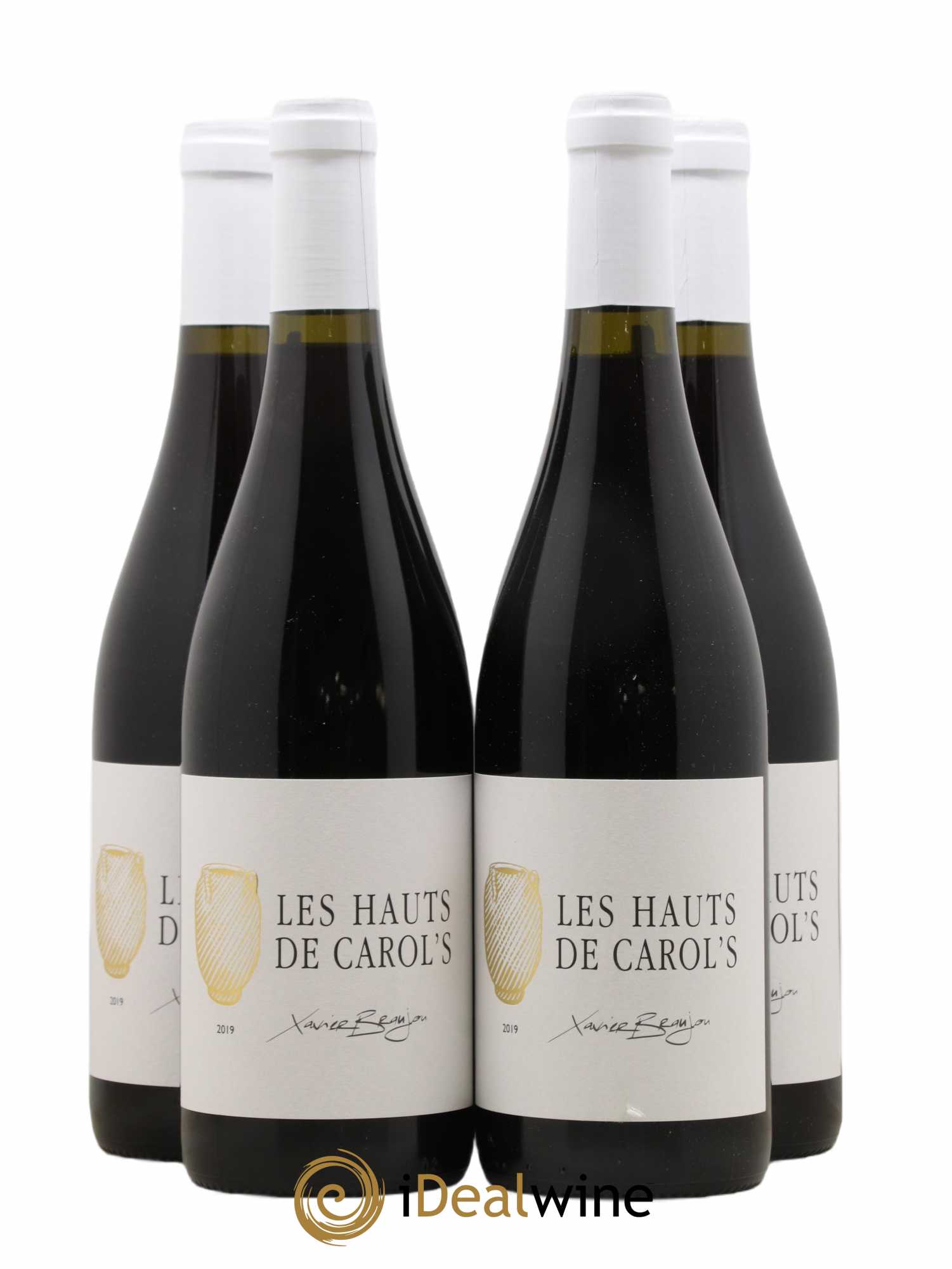 Pays d'Hérault Les Hauts de Carol's Terrasse d'Elise (Domaine de la) 2019 - Lot de 4 bouteilles - 0