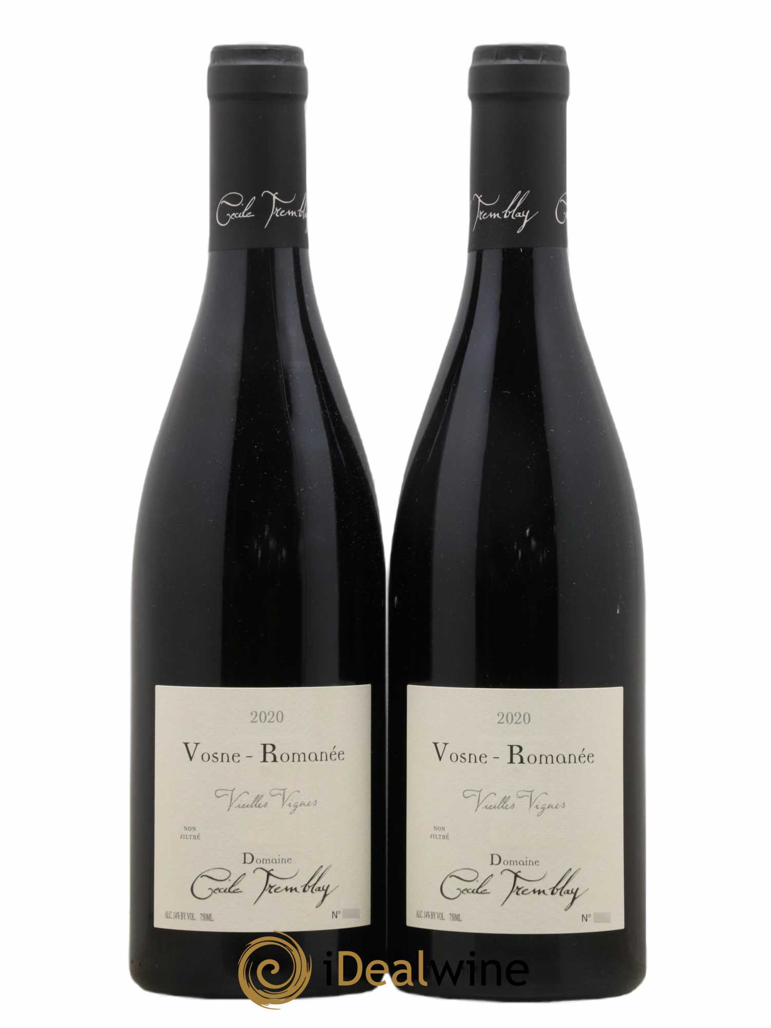 Vosne-Romanée Vieilles Vignes Cécile Tremblay 2020 - Lot de 2 bouteilles - 0