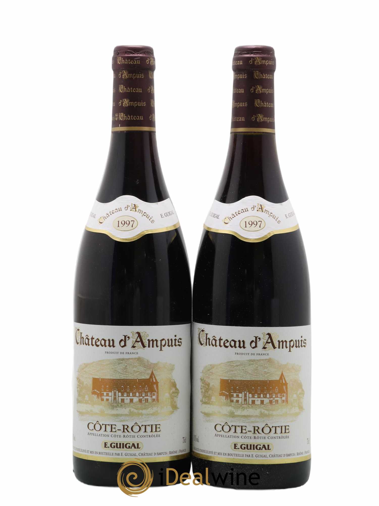 Côte-Rôtie Château d'Ampuis Guigal 1997 - Lot de 2 bouteilles - 0