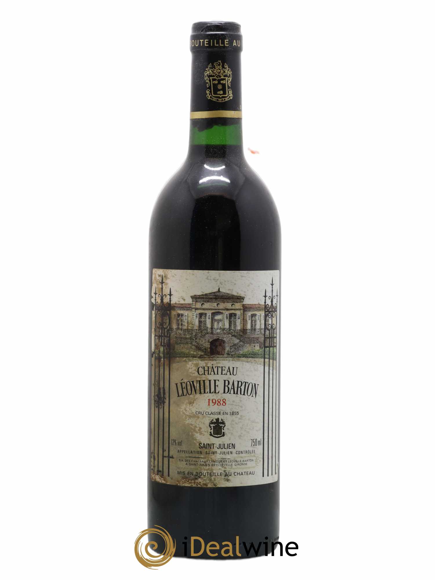 Château Léoville Barton 2ème Grand Cru Classé 1988 - Lot de 1 bouteille - 0