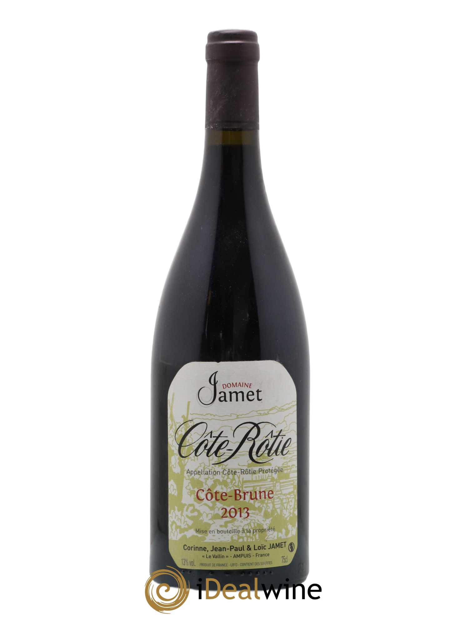 Côte-Rôtie Côte Brune Jamet (Domaine) 2013 - Lot de 1 bouteille - 0