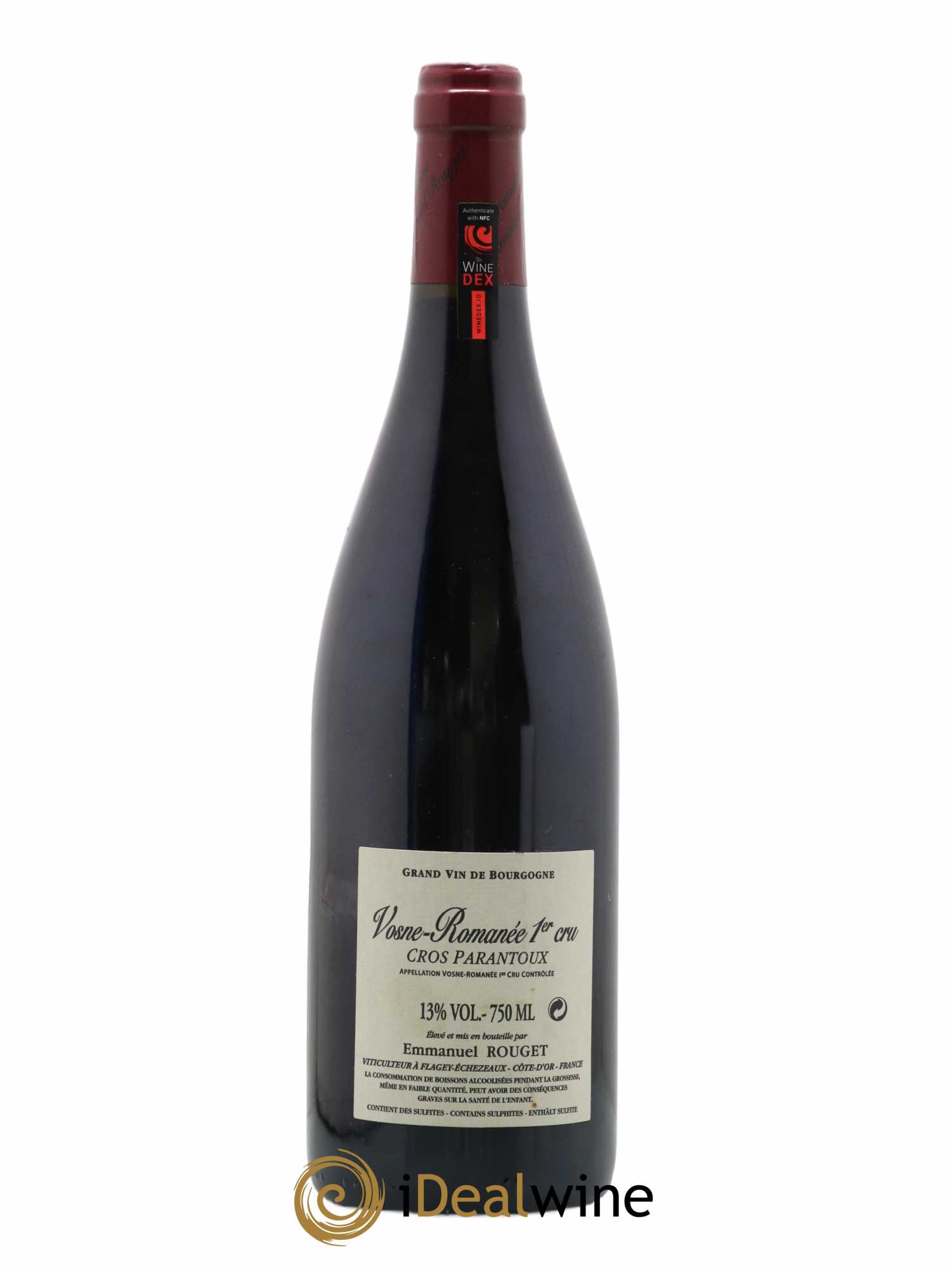 Vosne-Romanée 1er Cru Cros Parantoux Emmanuel Rouget 2013 - Lot of 1 bottle - 1