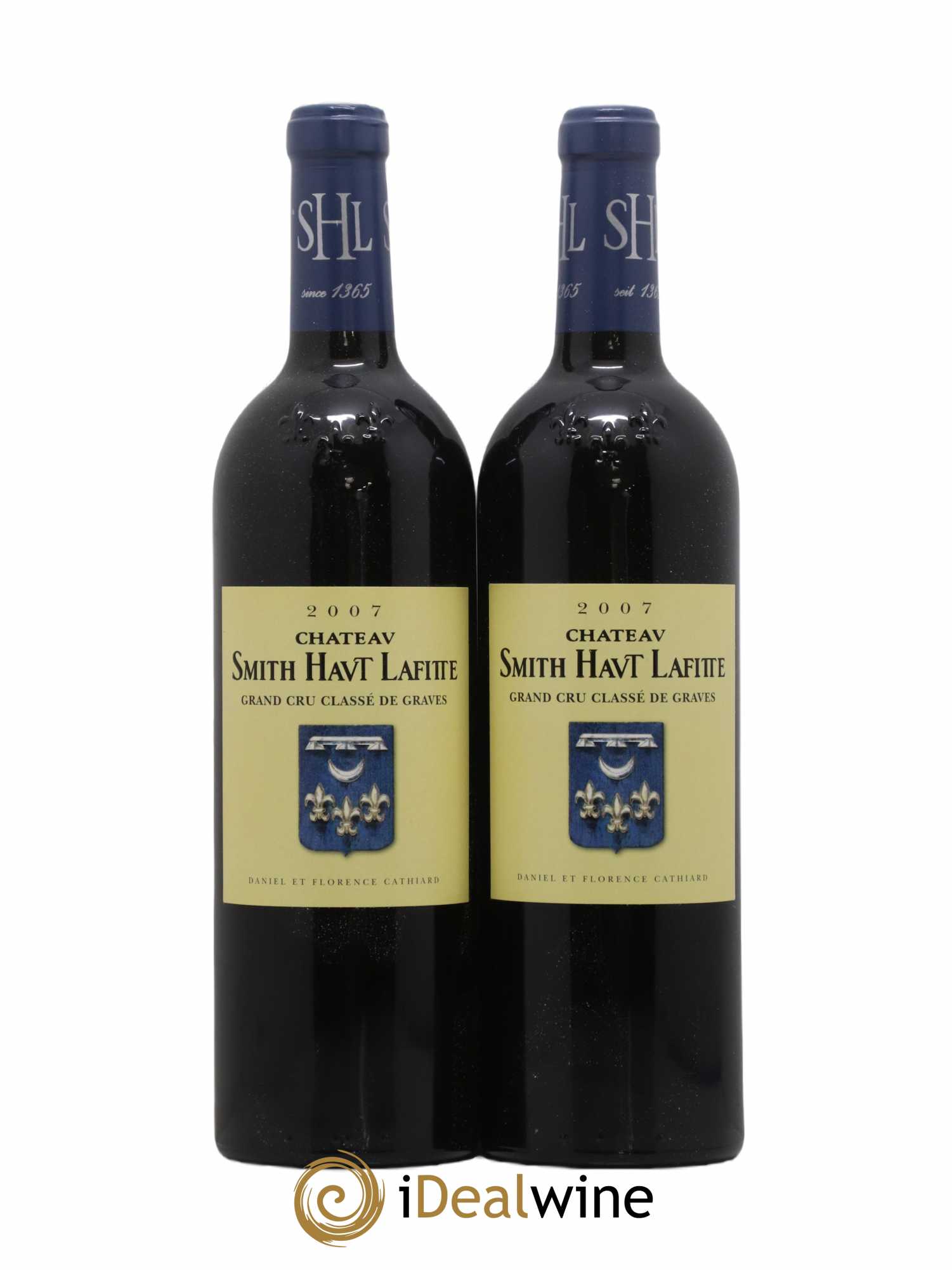 Château Smith Haut Lafitte Cru Classé de Graves 2007 - Lot de 2 bouteilles - 0