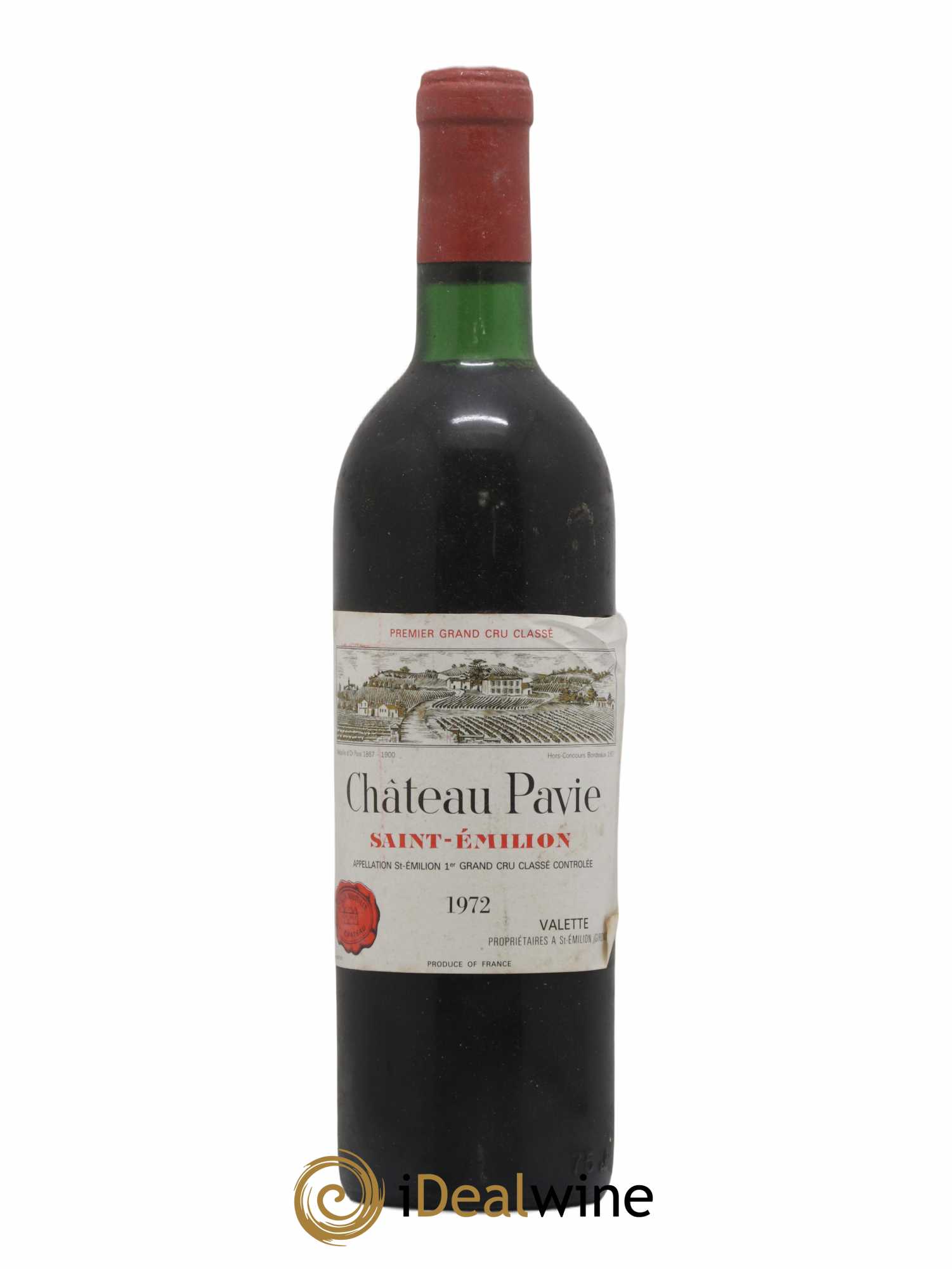 Château Pavie 1er Grand Cru Classé A 1972 - Lot de 1 bouteille - 0