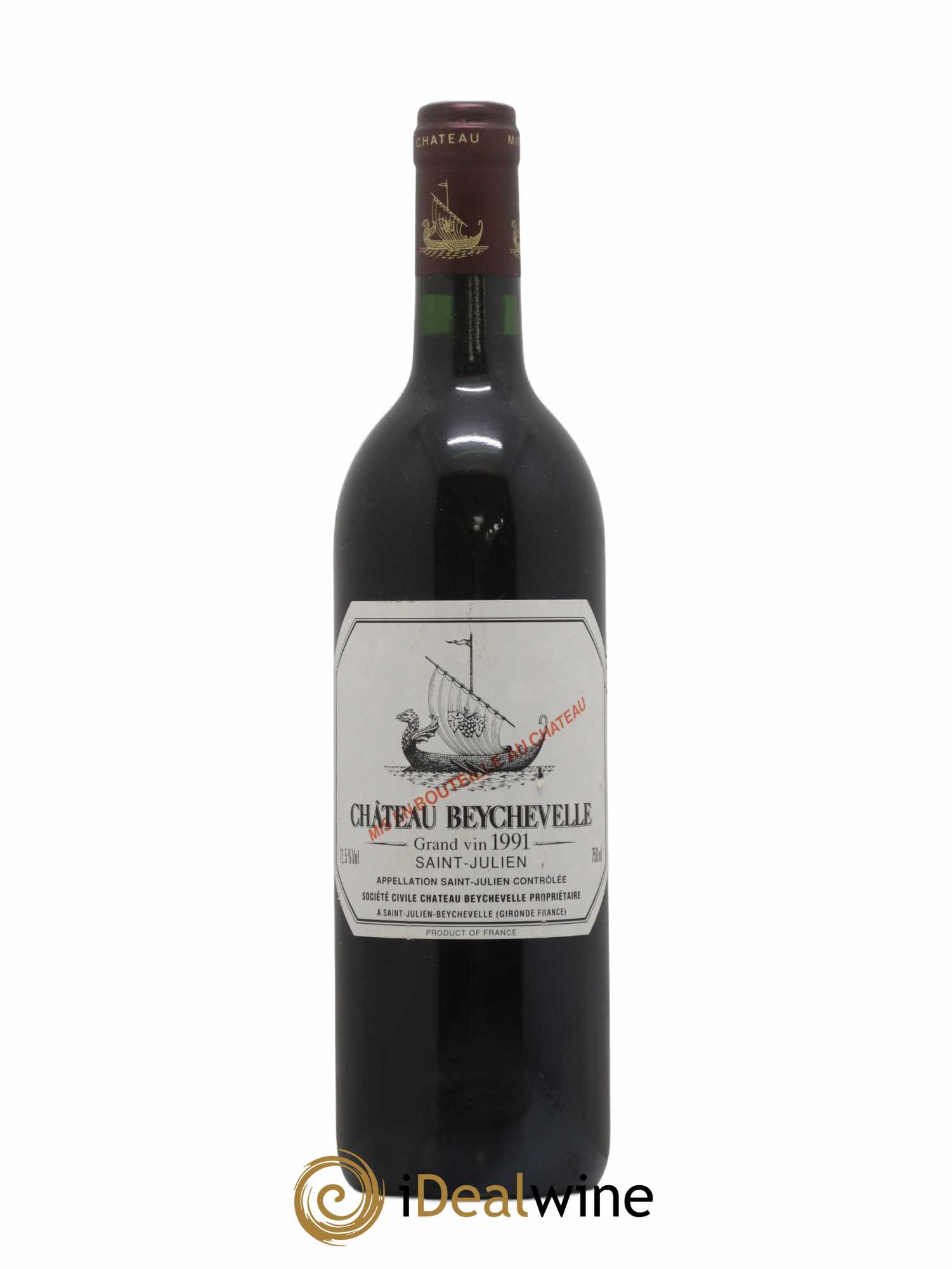 Château Beychevelle 4ème Grand Cru Classé 1991 - Lot de 1 bouteille - 0