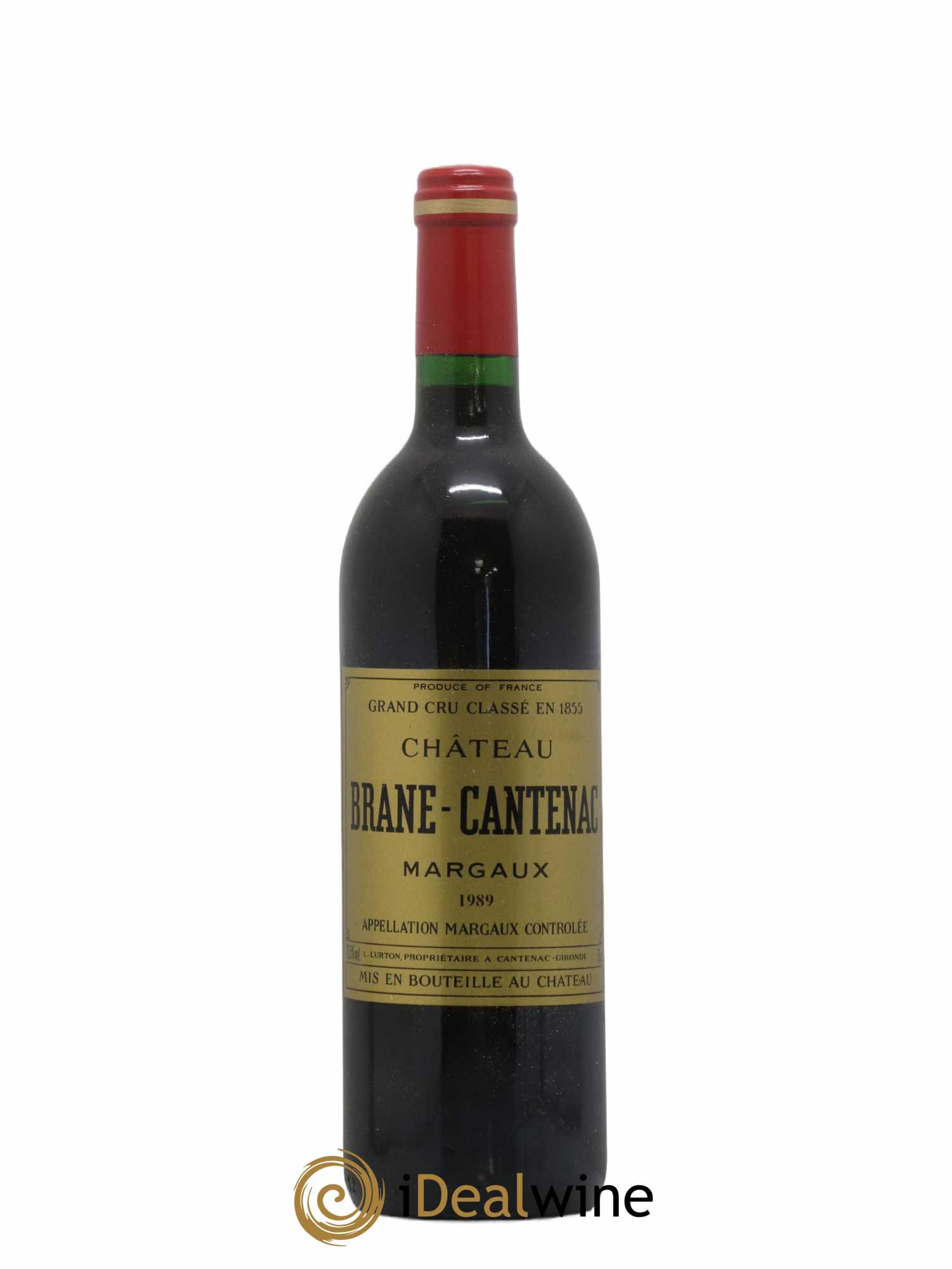 Château Brane Cantenac 2ème Grand Cru Classé 1989 - Lot de 1 bouteille - 0