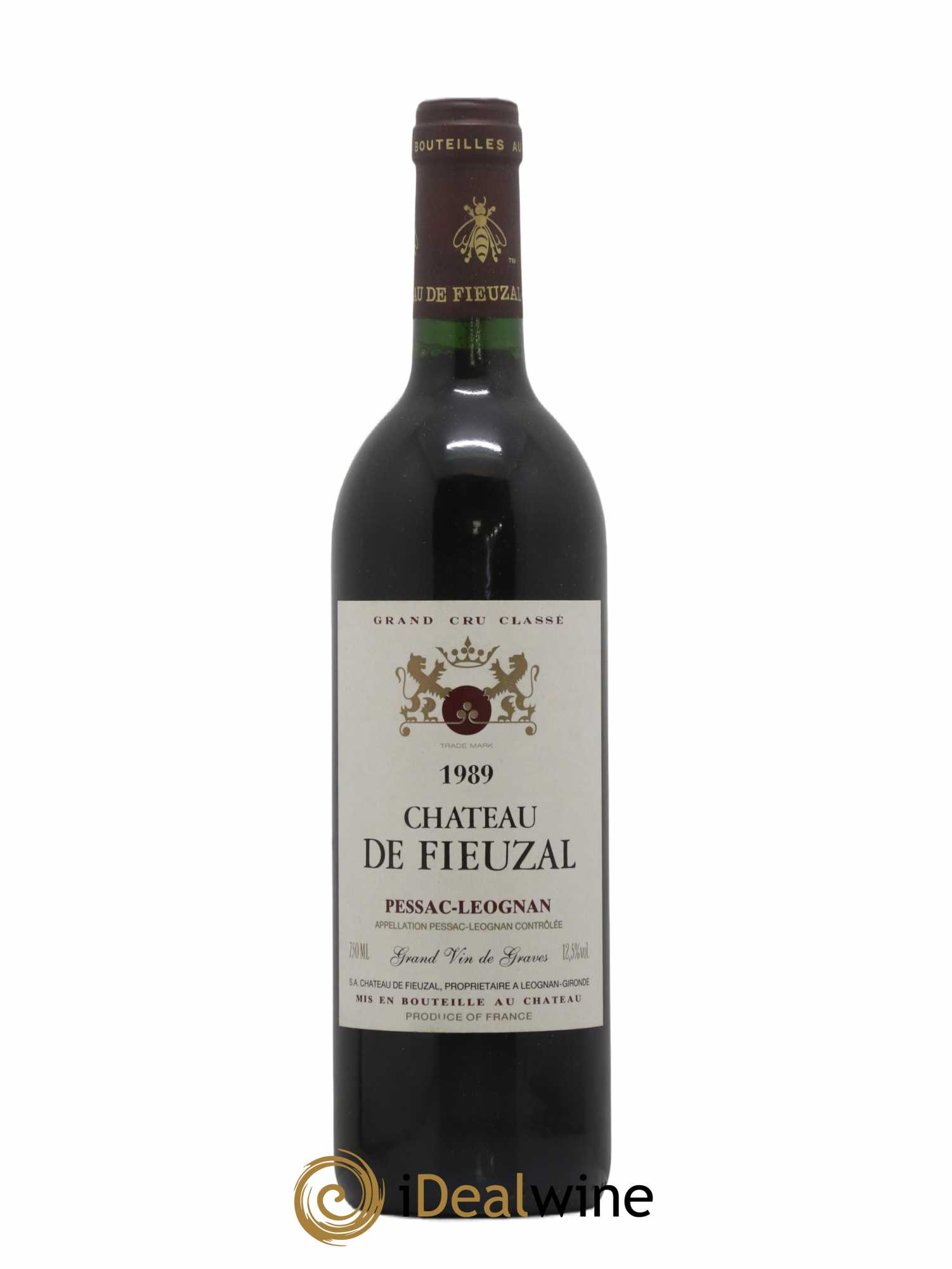 Château de Fieuzal Cru Classé de Graves 1989 - Lot de 1 bouteille - 0