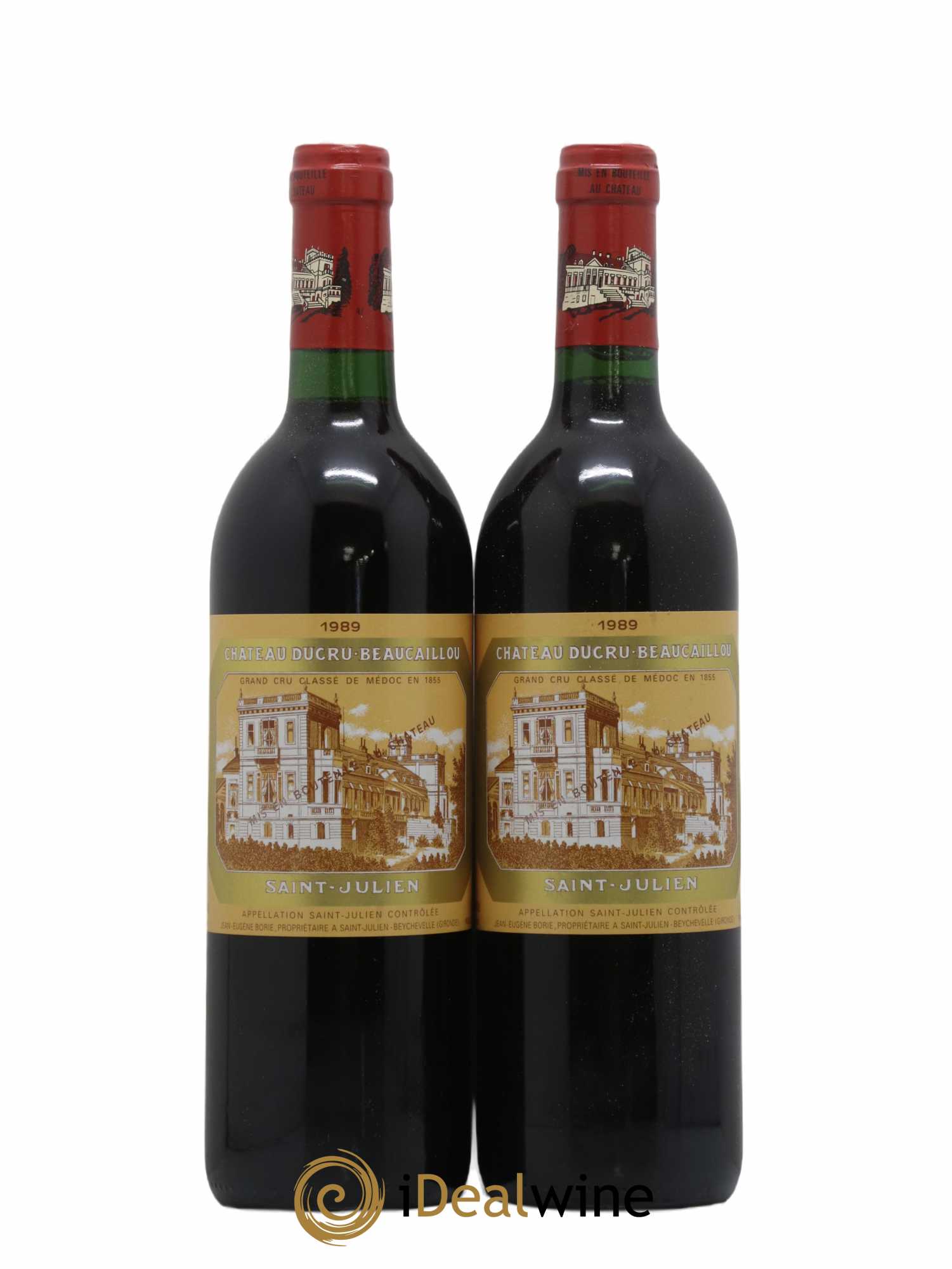 Château Ducru Beaucaillou 2ème Grand Cru Classé 1989 - Lot de 2 bouteilles - 0