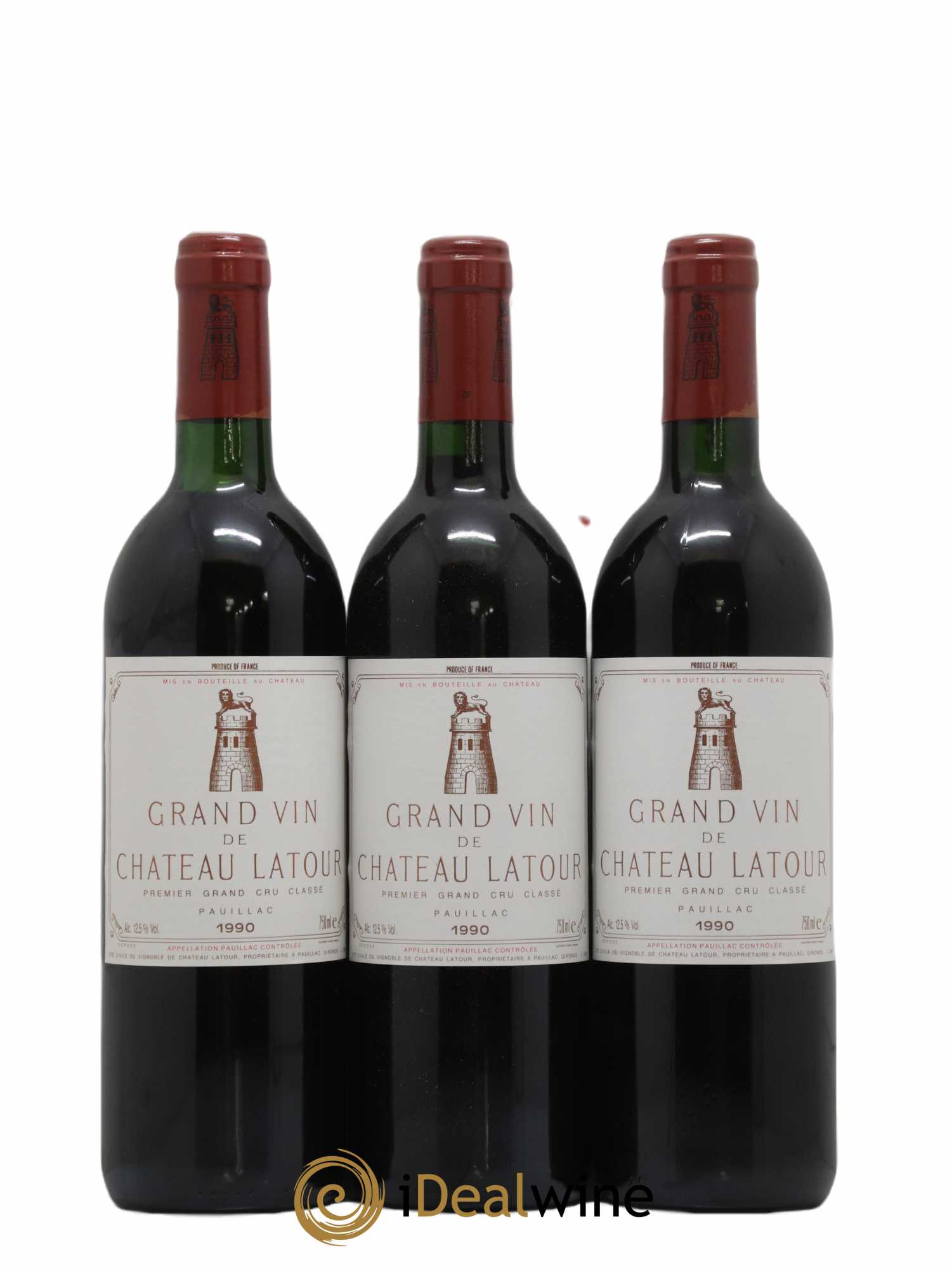 Château Latour 1er Grand Cru Classé 1990 - Lot de 12 bouteilles - 3