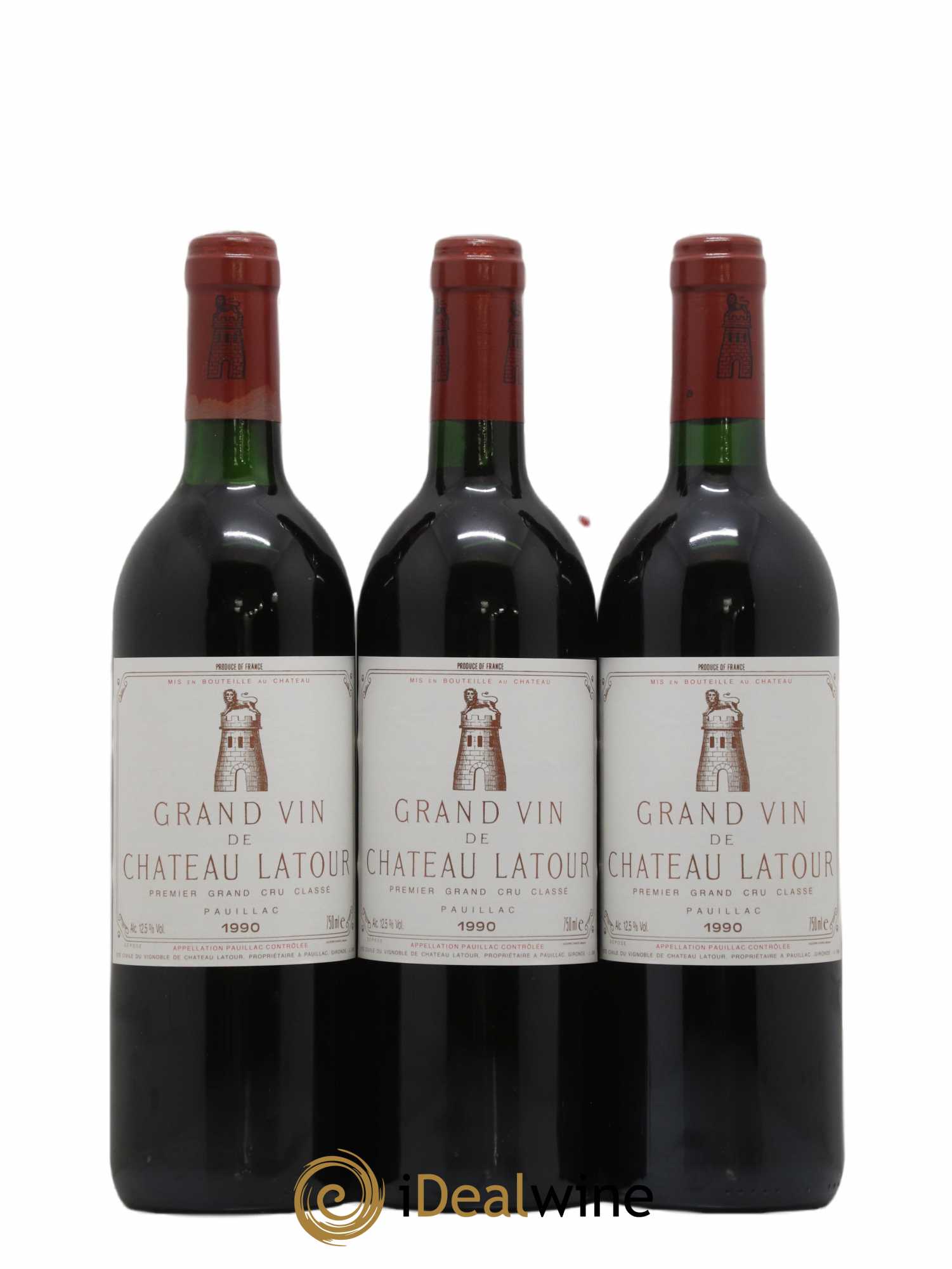 Château Latour 1er Grand Cru Classé 1990 - Lot de 12 bouteilles - 4