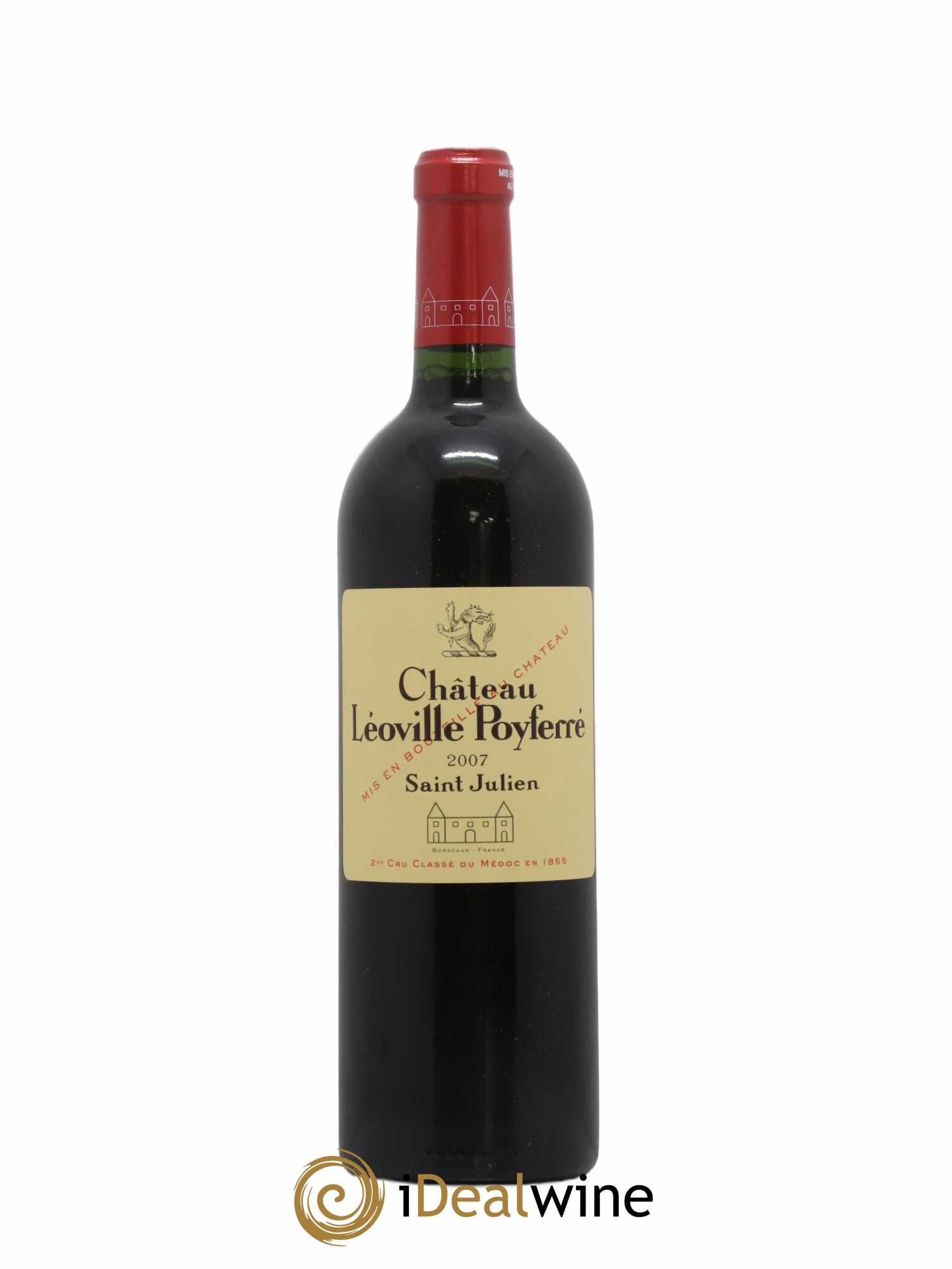 Château Léoville Poyferré 2ème Grand Cru Classé 2007 - Lot de 1 bouteille - 0
