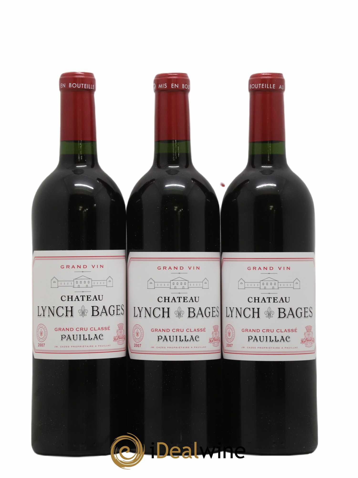 Château Lynch Bages 5ème Grand Cru Classé 2007 - Lot de 12 bouteilles - 2