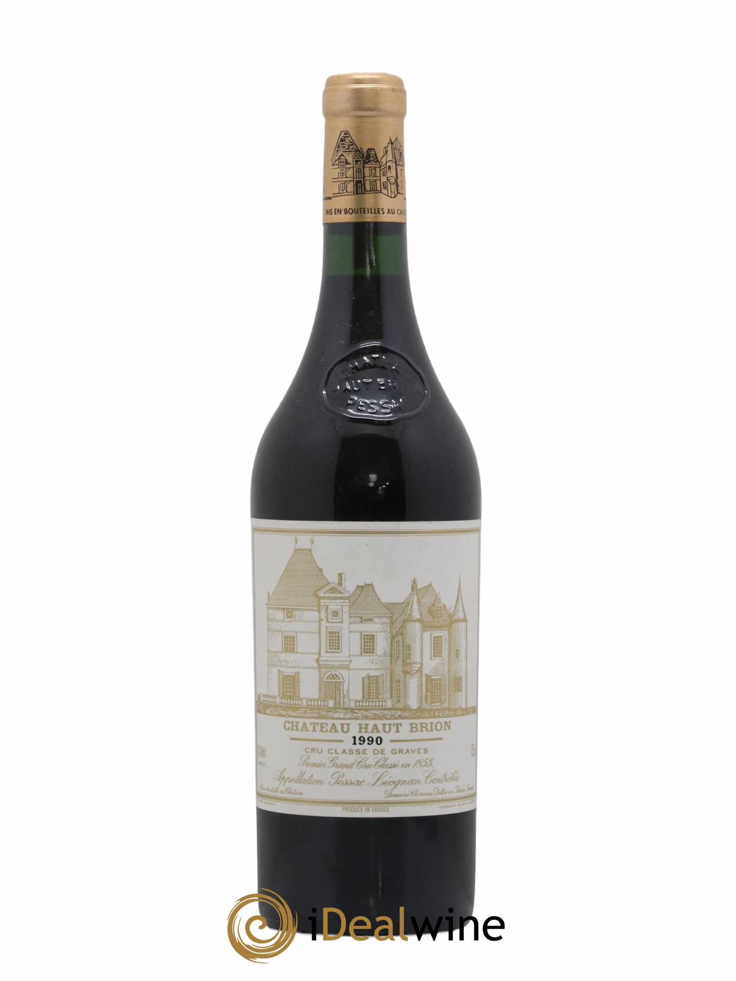Château Haut Brion 1er Grand Cru Classé 1990 - Lot de 1 bouteille - 0