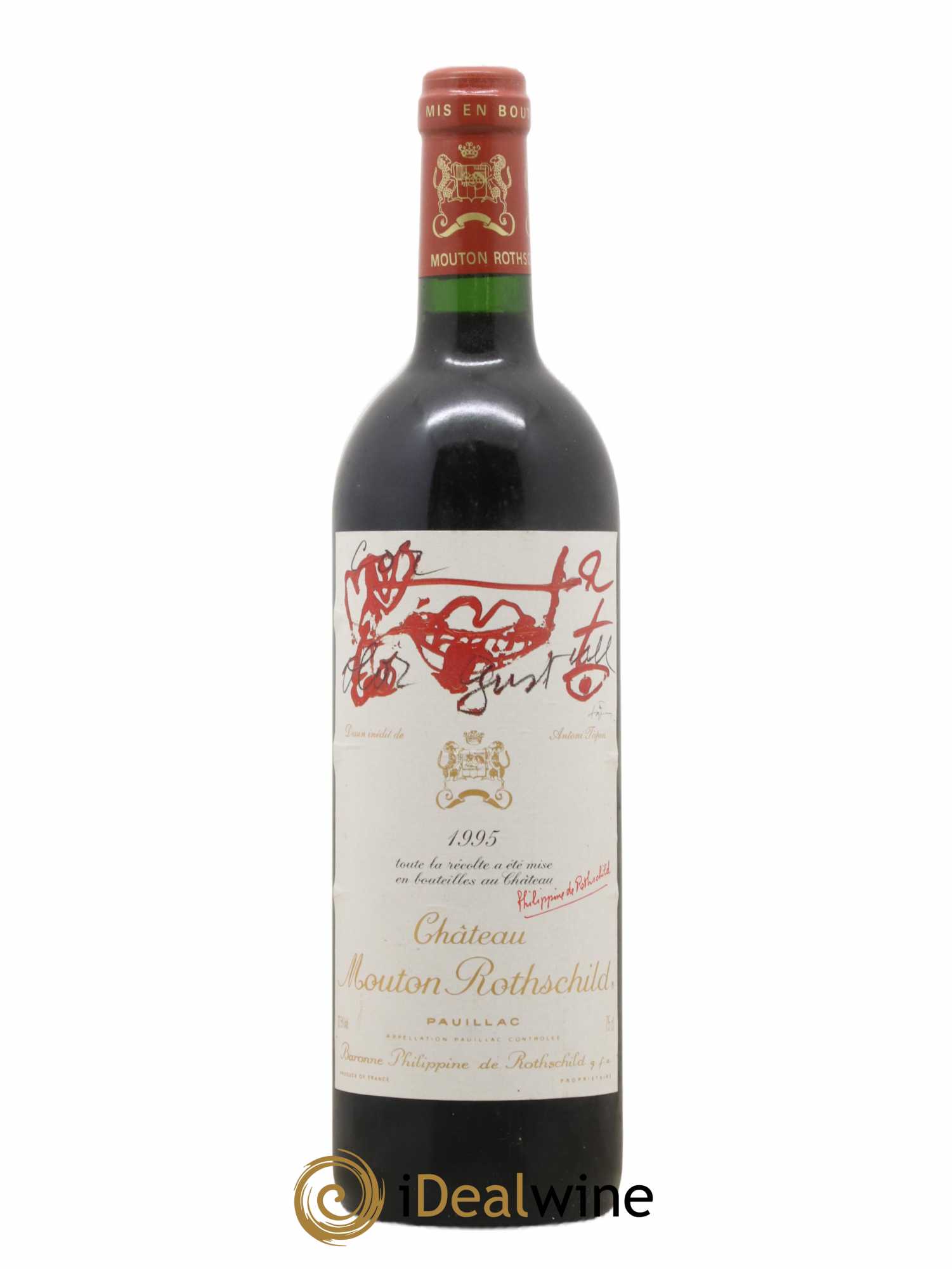 Château Mouton Rothschild 1er Grand Cru Classé 1995 - Lot of 1 bottle - 0