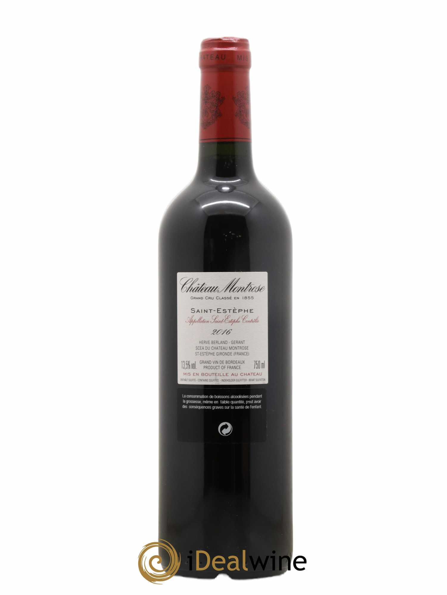 Château Montrose 2ème Grand Cru Classé 2016 - Lot of 1 bottle - 1