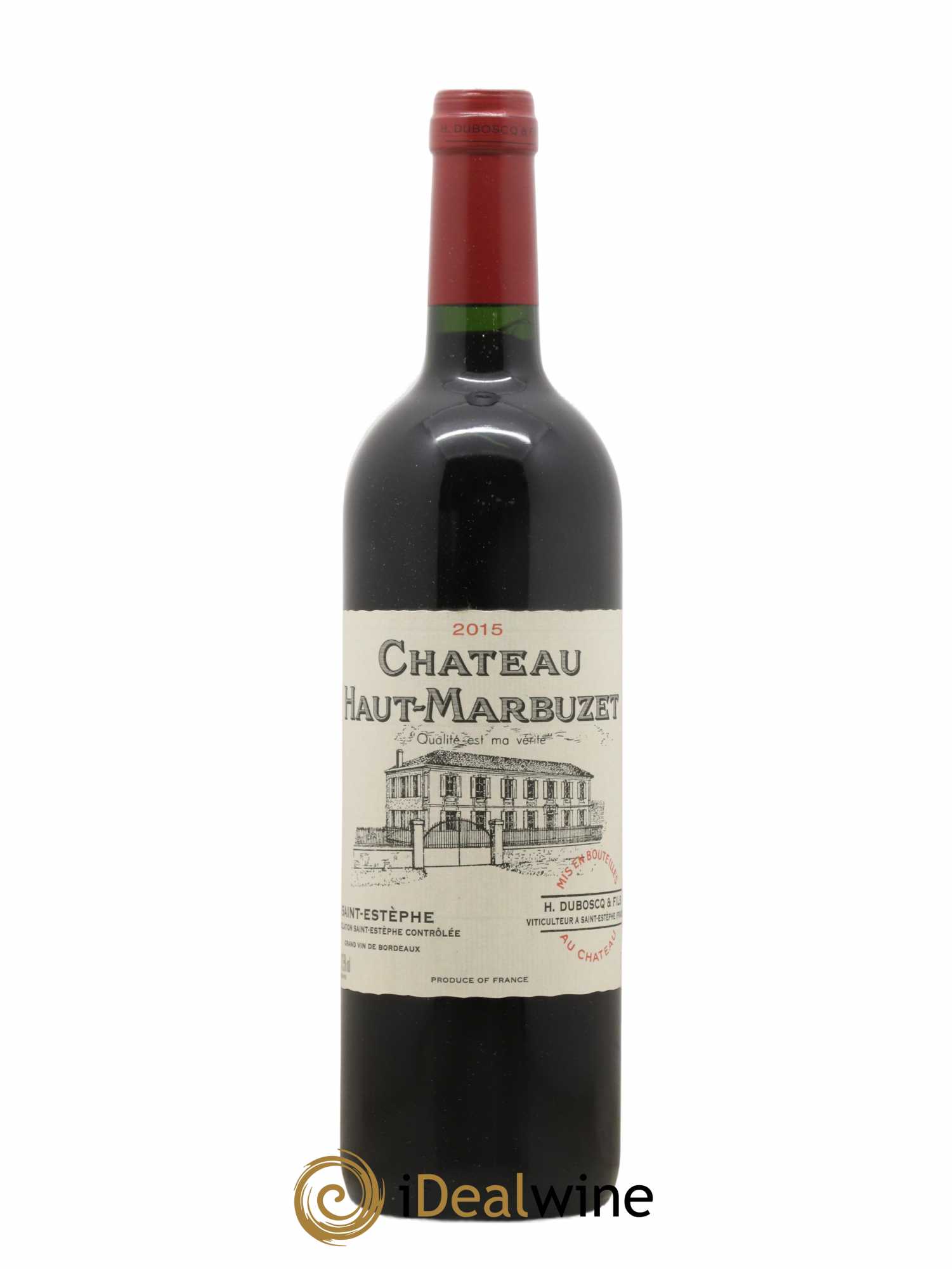 Château Haut Marbuzet 2015 - Lot de 1 bouteille - 0