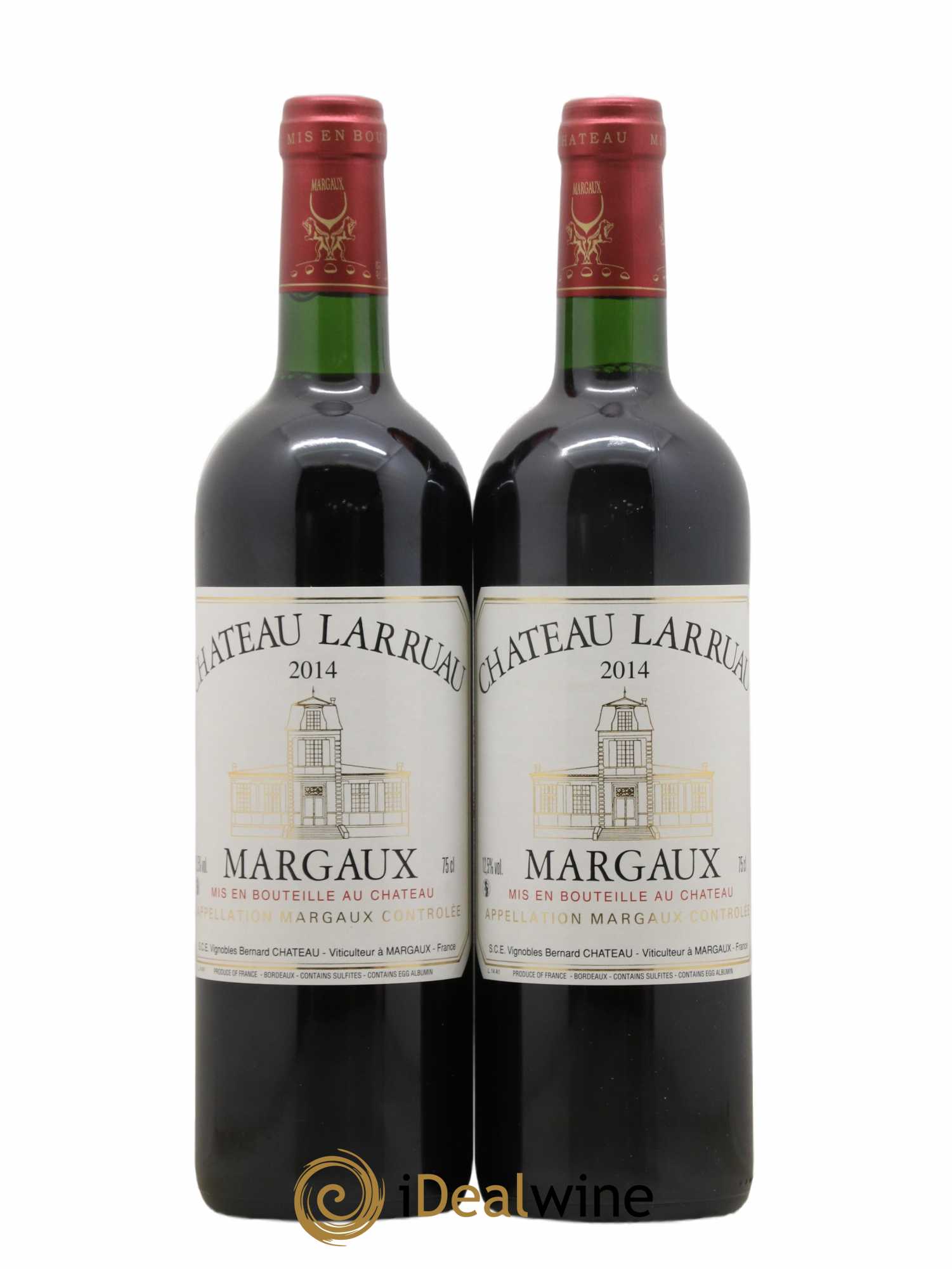Château Larruau 2014 - Lot de 2 bouteilles - 0