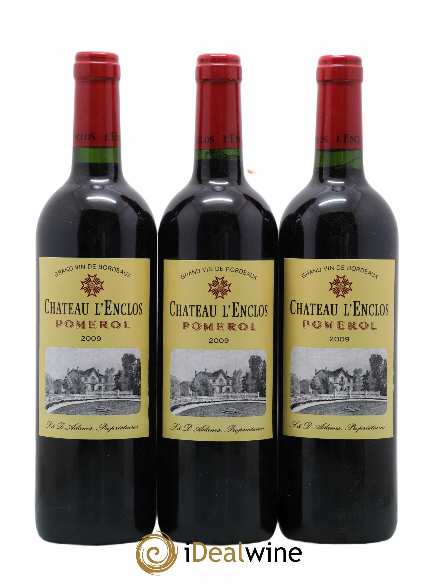 Château l' Enclos 2009 - Lot of 12 bottles - 2