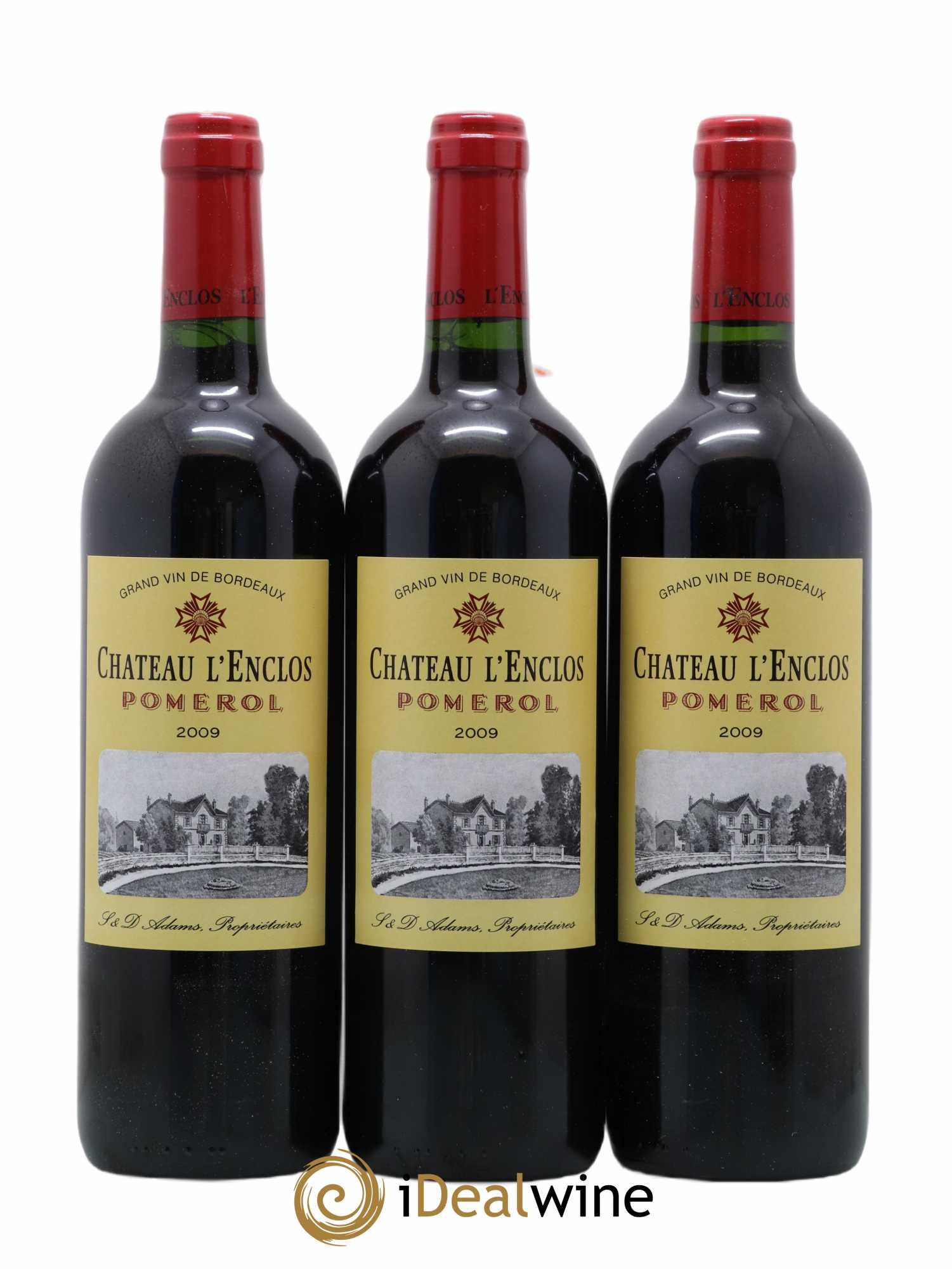 Château l' Enclos 2009 - Lot of 12 bottles - 3