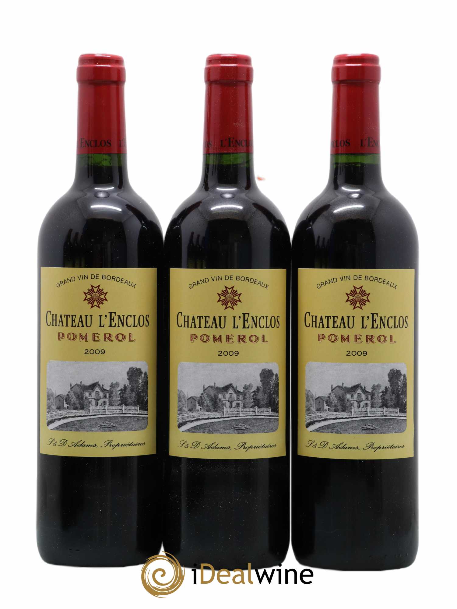 Château l' Enclos 2009 - Lot of 12 bottles - 4