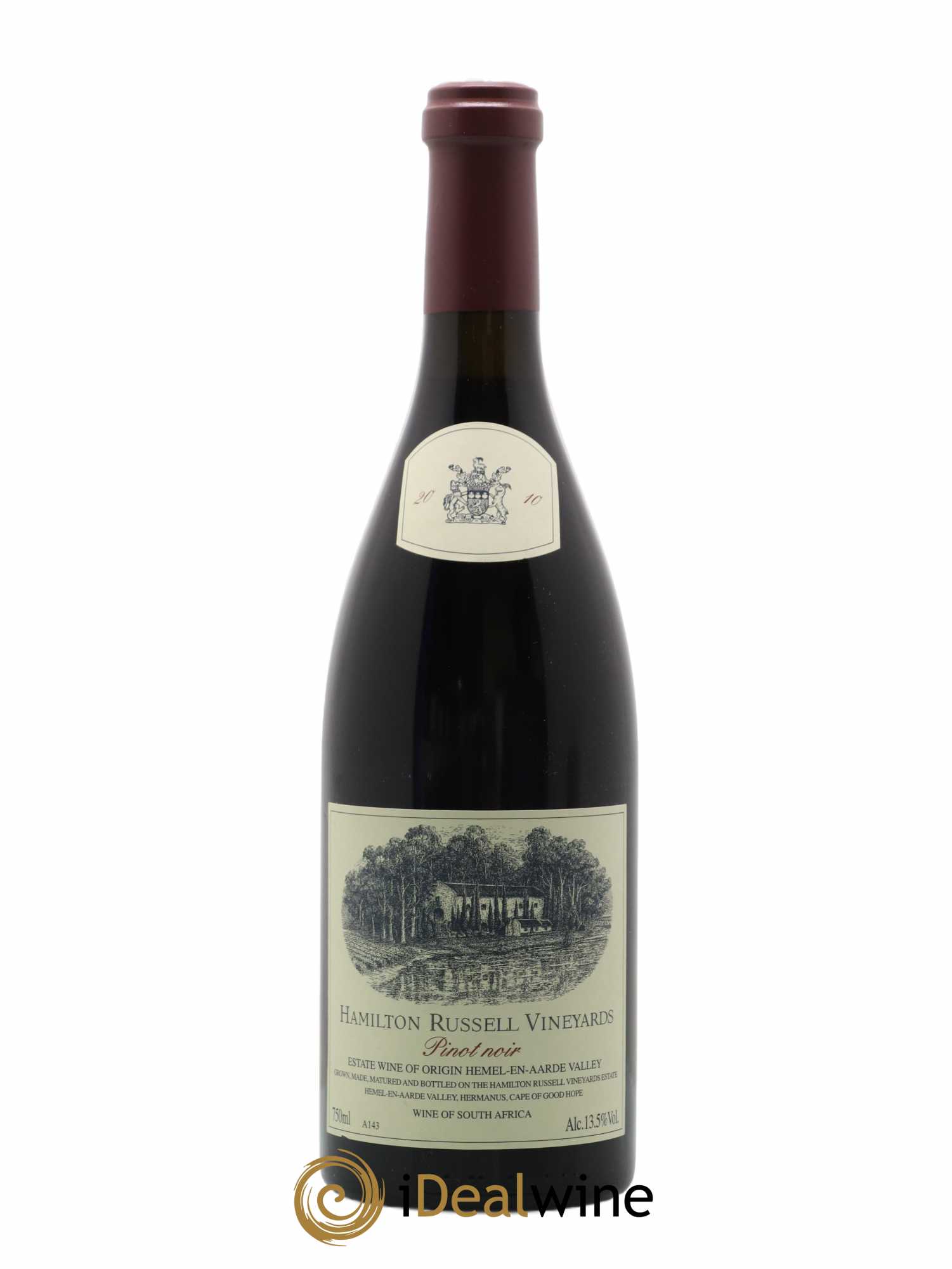 Pinot Noir Afrique Du Sud Hamilton Russel 2010 - Posten von 1 Flasche - 0