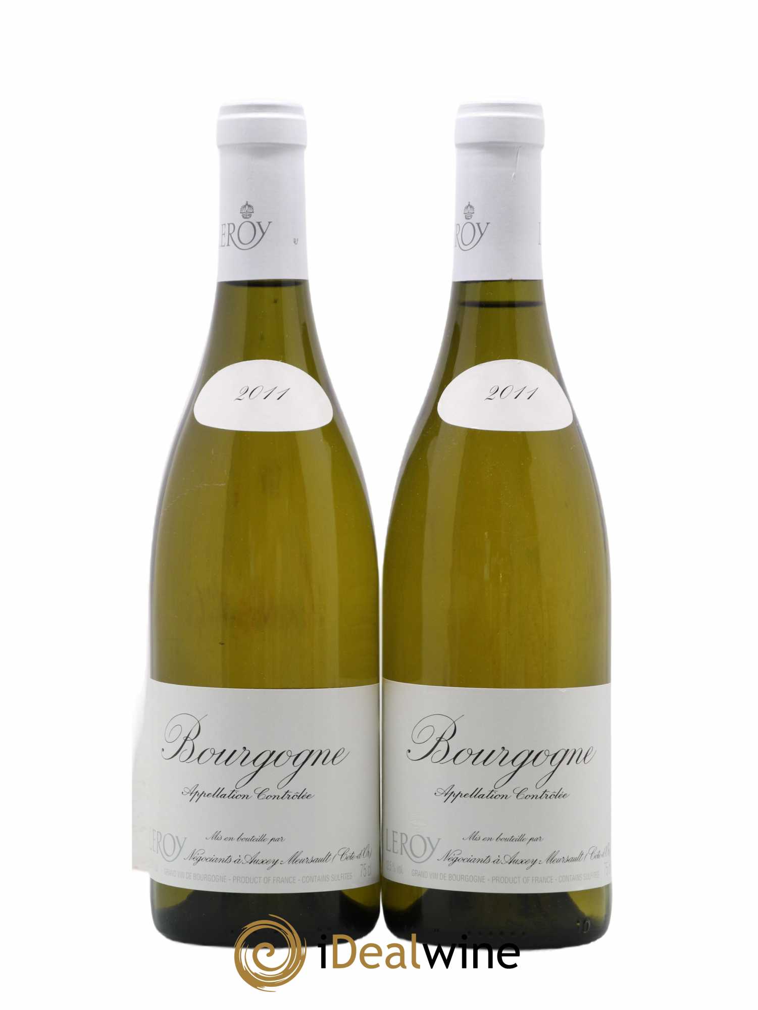 Bourgogne Leroy SA 2011 - Lot de 2 bouteilles - 0