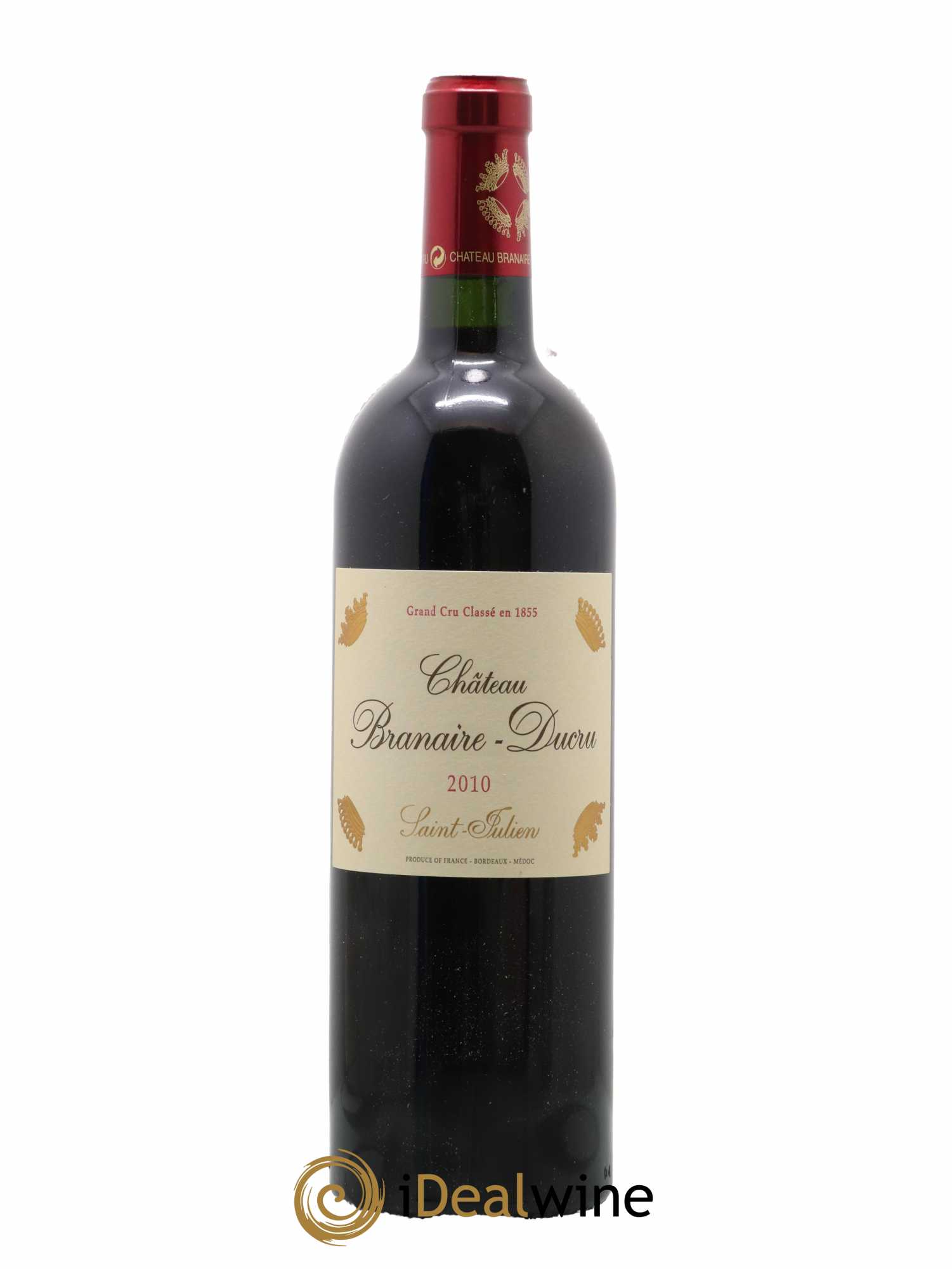 Château Branaire Ducru 4ème Grand Cru Classé 2010 - Lot de 1 bouteille - 0