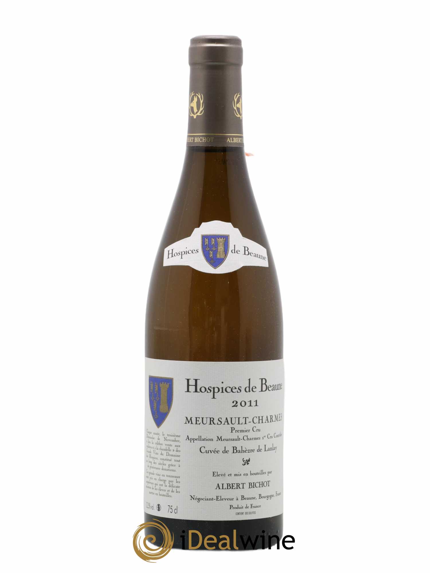 Meursault 1er Cru Charmes cuvée de Bahezer de Lanlay Hospices de Beaune Albert Bichot 2011 - Posten von 1 Flasche - 0