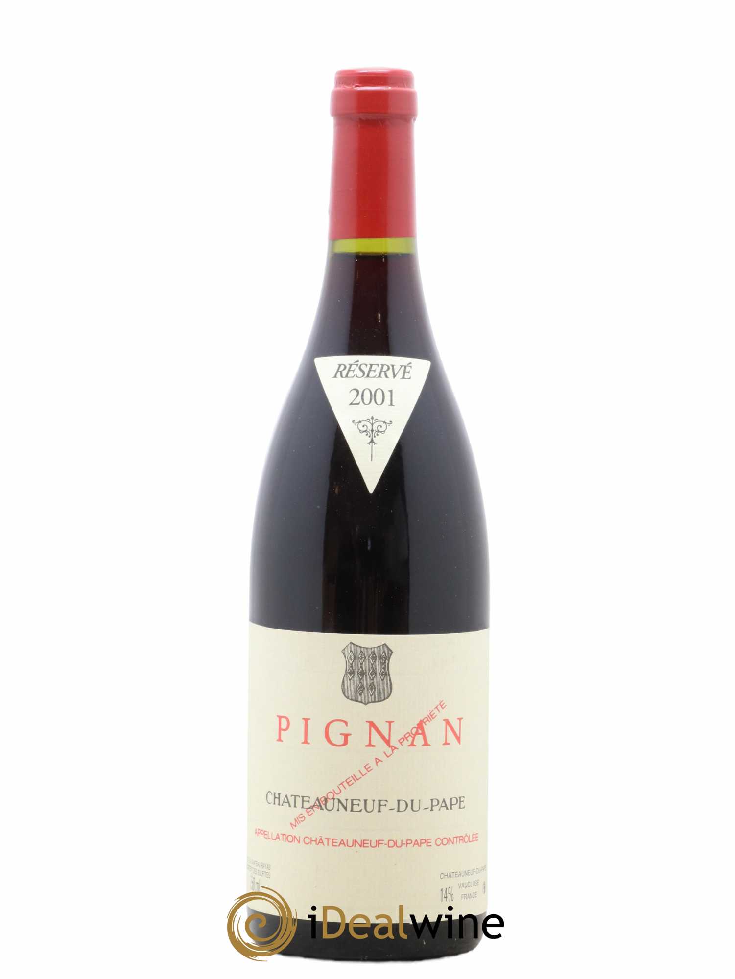 Châteauneuf-du-Pape Pignan Emmanuel Reynaud 2001 - Lot de 1 bouteille - 0