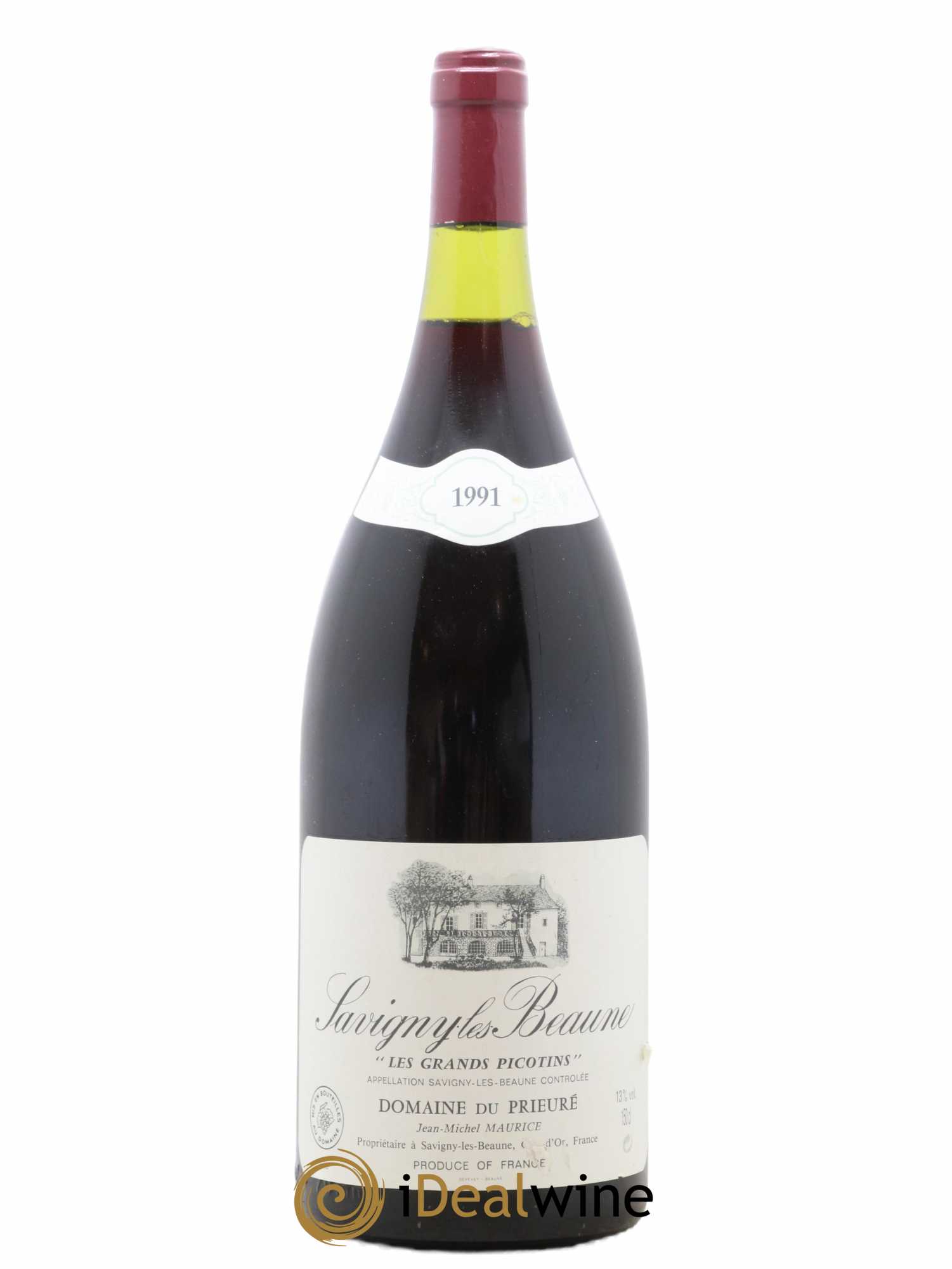Savigny-lès-Beaune Les Grands Picotins Michel Maurice Domaine du Prieuré 1991 - Posten von 1 Magnum - 0
