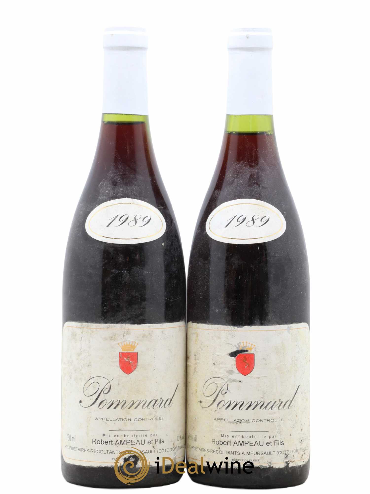 Pommard Robert Ampeau 1989 - Lot de 2 bouteilles - 0