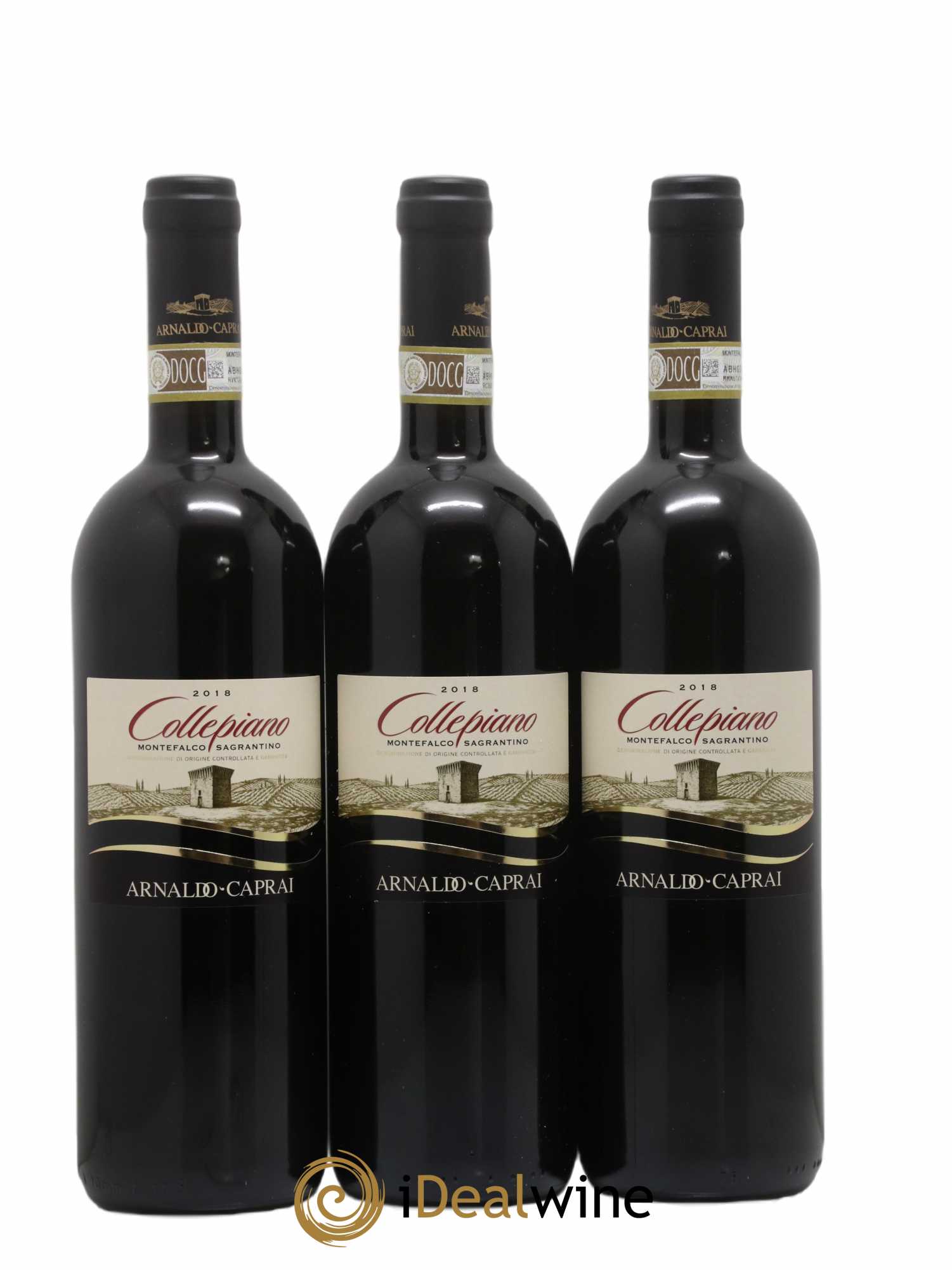 Ombrie Sagrantino di Montefalco Collepiano Arnaldo-Caprai 2018 - Lot de 6 bouteilles - 1