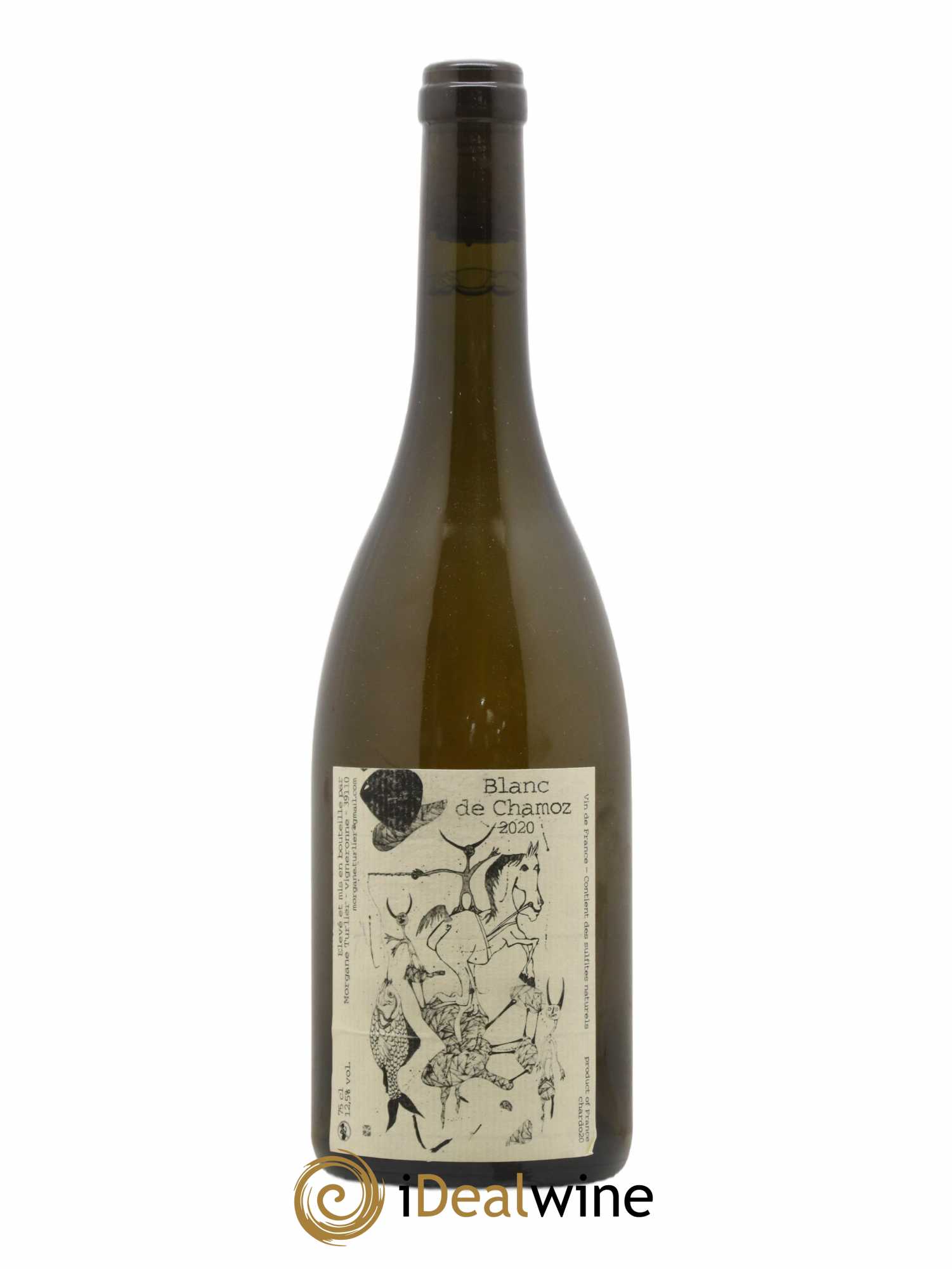 Vin de France Chardonnay Blanc de Chamoz Morgane Turlier 2020 - Posten von 1 Flasche - 0