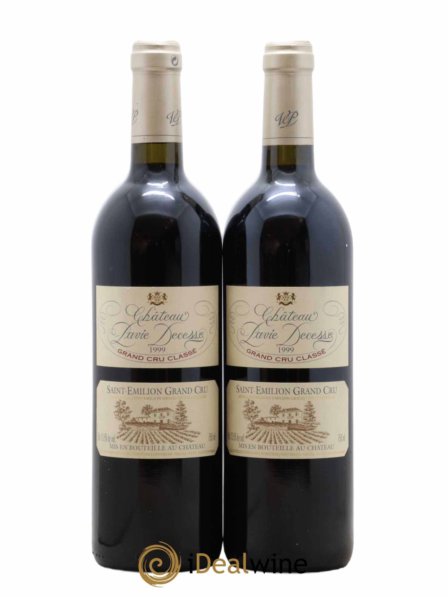 Château Pavie Decesse Grand Cru Classé 1999 - Lot de 2 bouteilles - 0