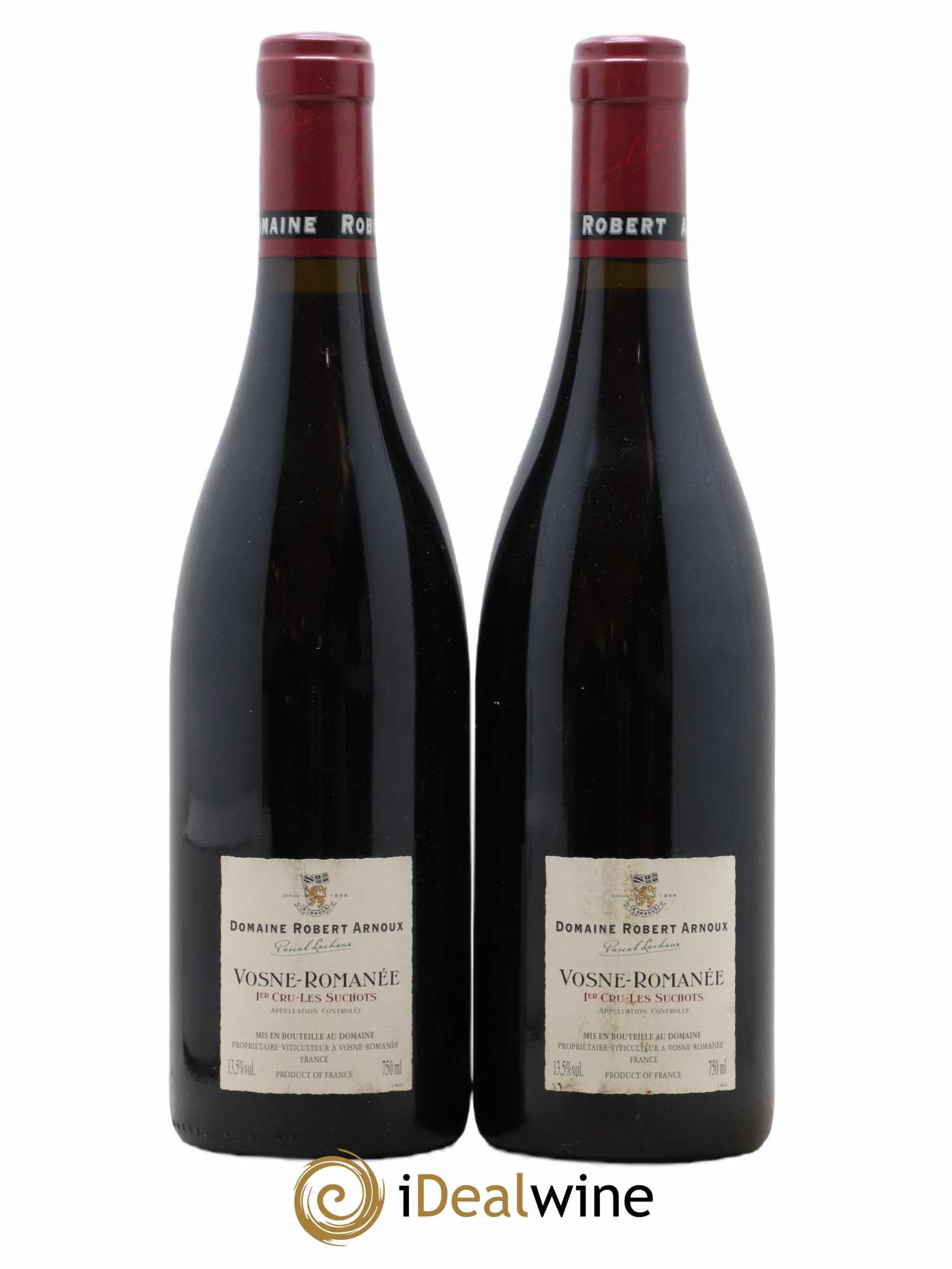 Vosne-Romanée 1er Cru Les Suchots Arnoux-Lachaux (Domaine) 2000 - Lot de 2 bouteilles - 1