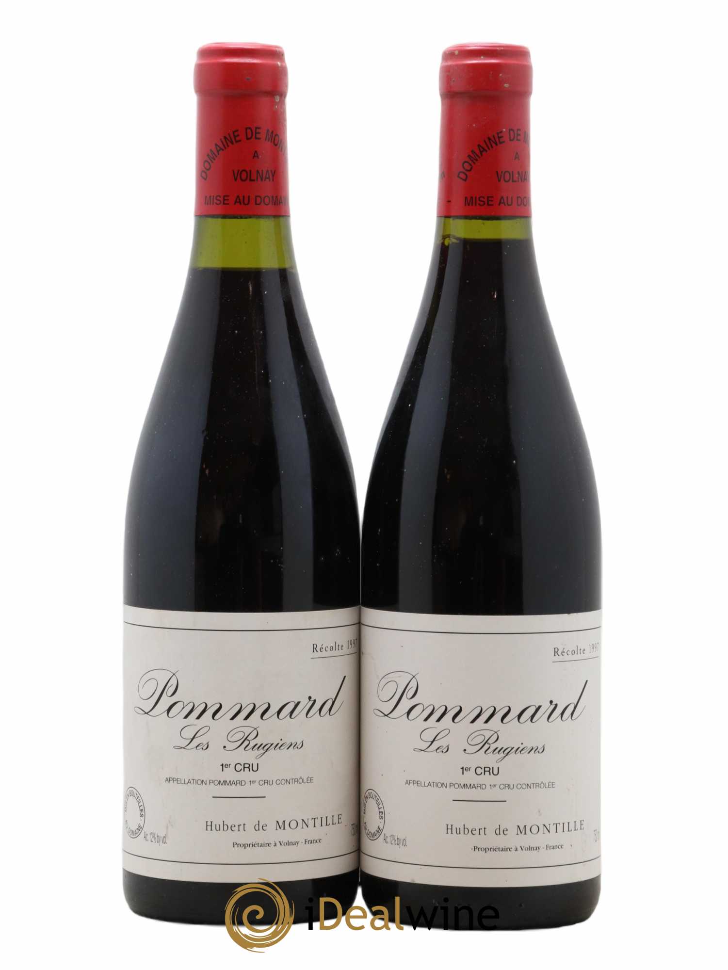 Pommard 1er Cru Les Rugiens De Montille (Domaine) 1997 - Lot de 2 bouteilles - 0