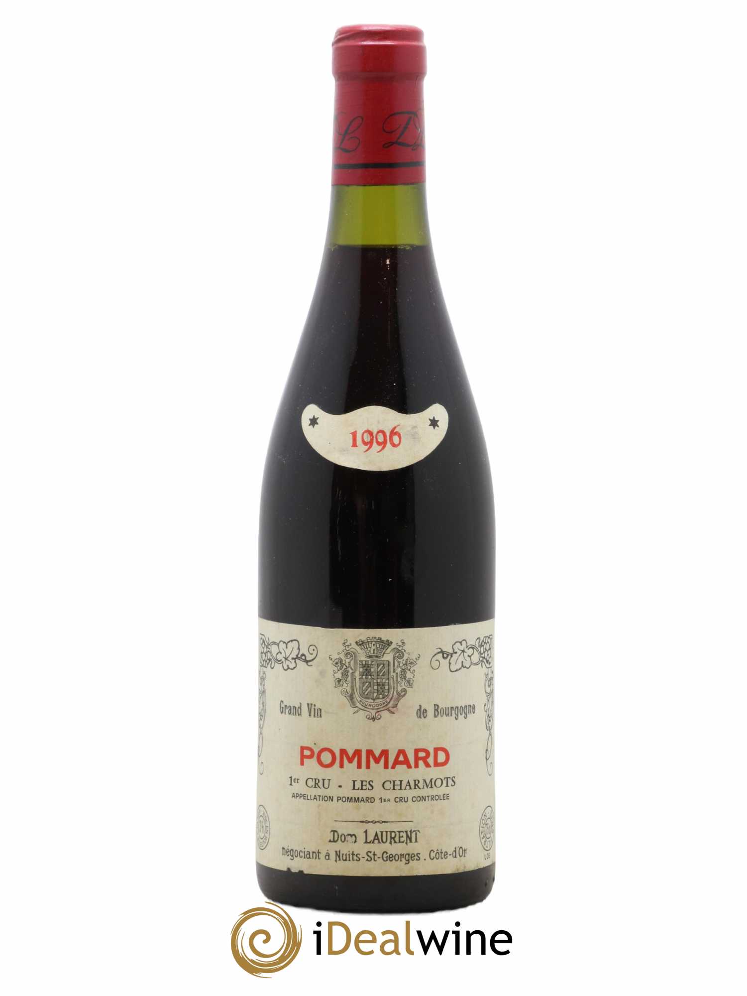 Pommard 1er Cru Les Charmots Dominique Laurent 1996 - Lot of 1 bottle - 0