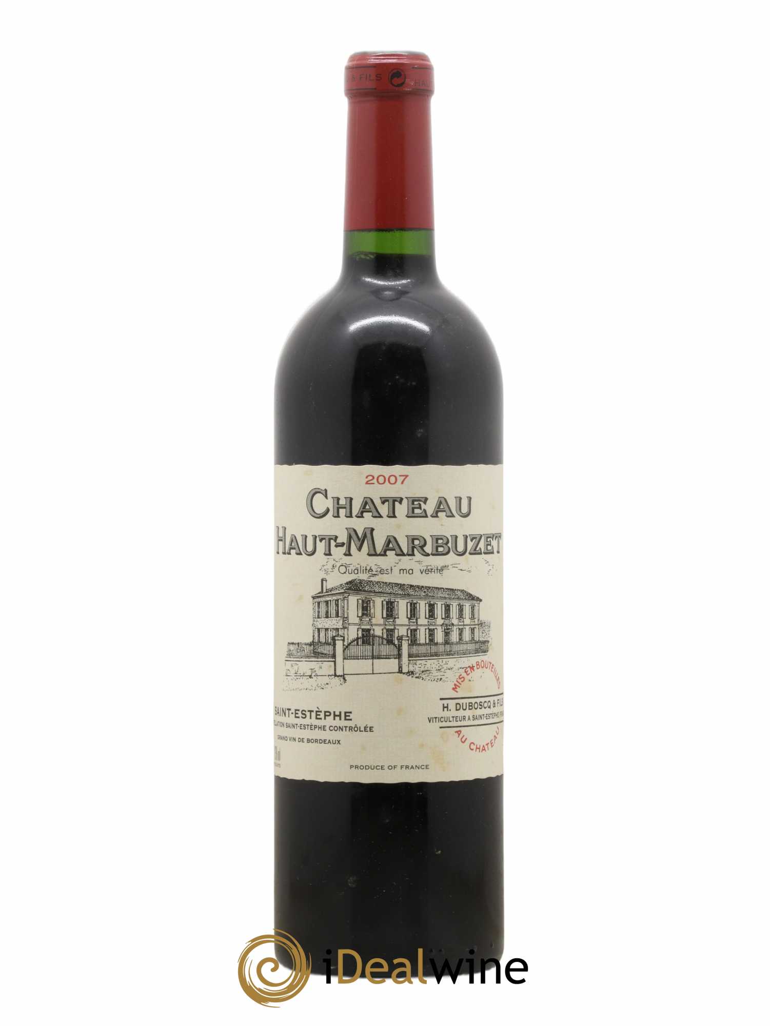 Château Haut Marbuzet 2007 - Lot de 1 bouteille - 0