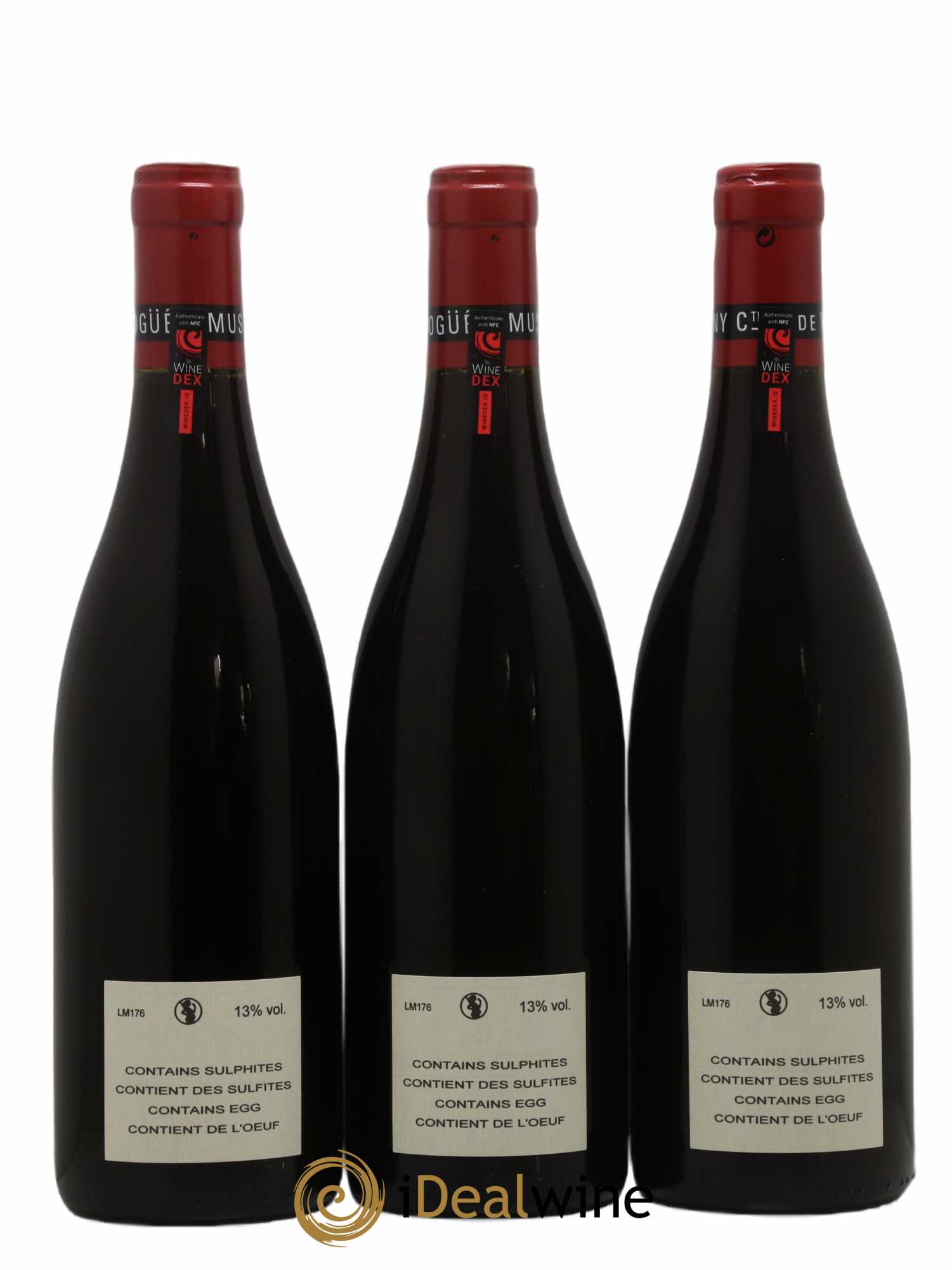 Musigny Grand Cru Cuvée Vieilles Vignes Comte Georges de Vogüé 2017 - Lot of 3 bottles - 1