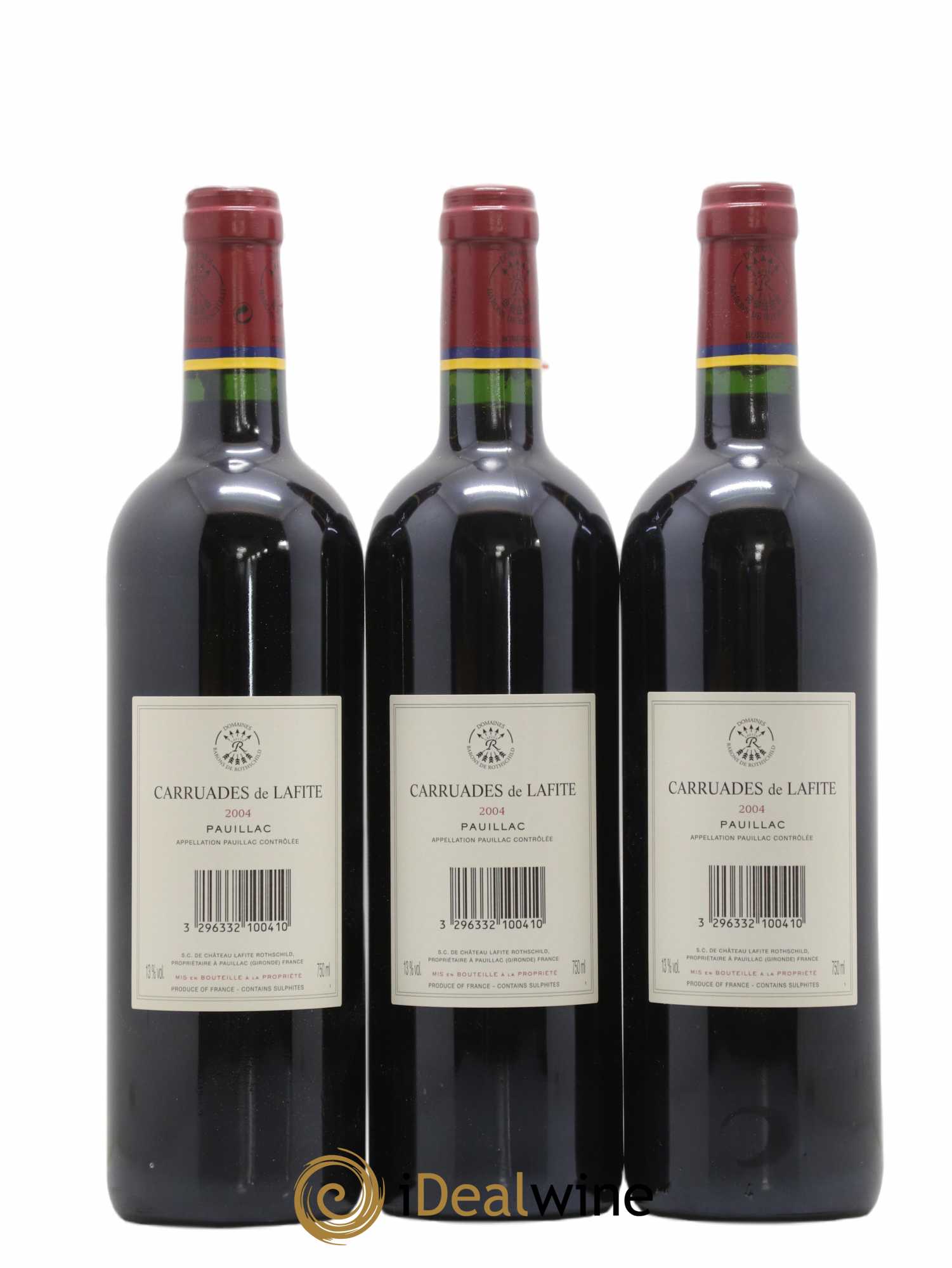 Carruades de Lafite Rothschild Second Vin  2004 - Lot de 12 bouteilles - 2
