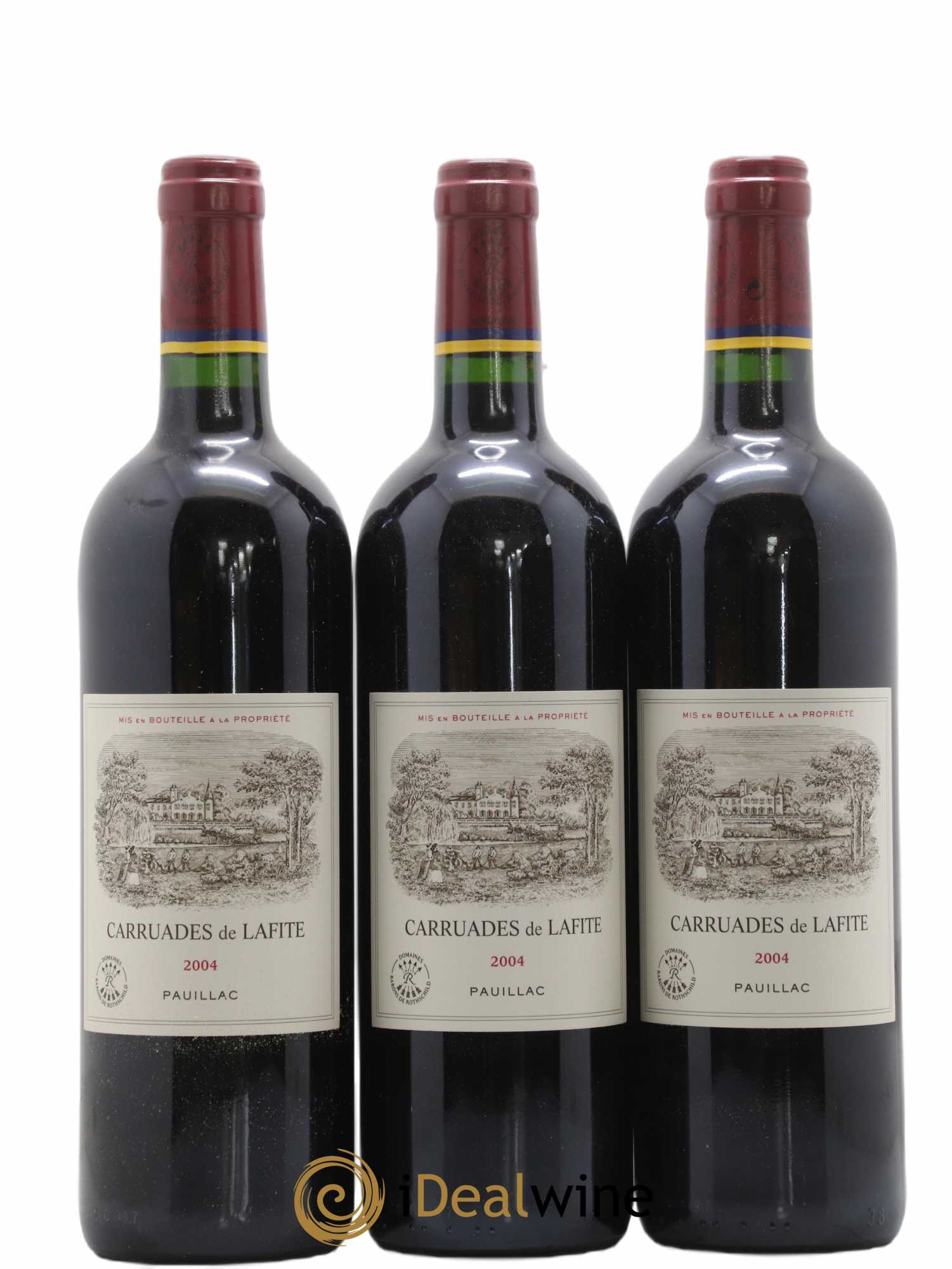 Carruades de Lafite Rothschild Second Vin  2004 - Lot de 12 bouteilles - 3