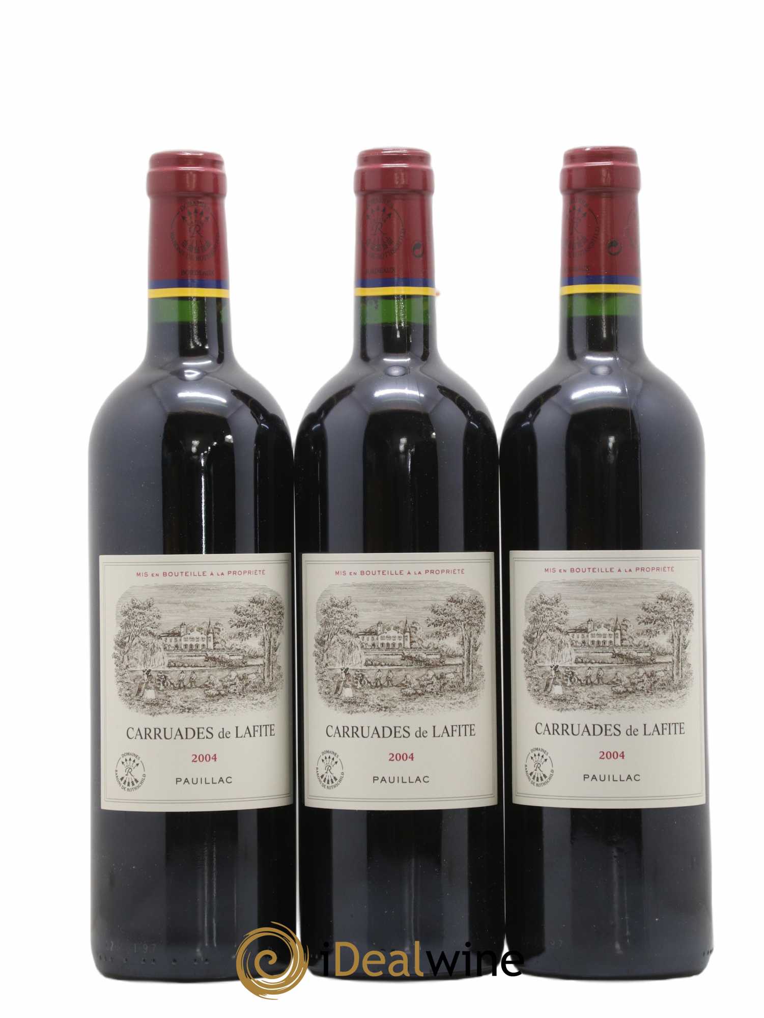 Carruades de Lafite Rothschild Second Vin  2004 - Lot de 12 bouteilles - 5