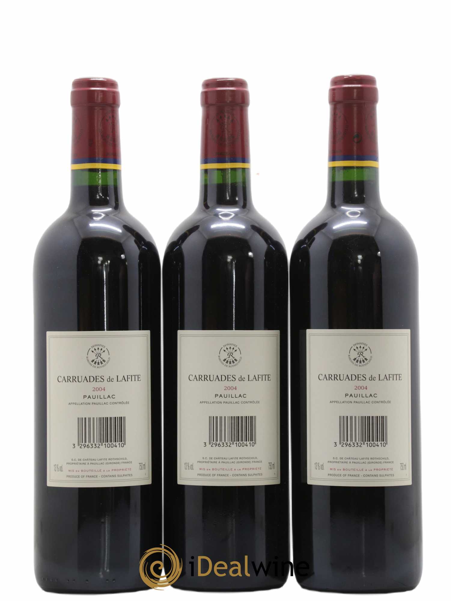 Carruades de Lafite Rothschild Second Vin  2004 - Lot de 12 bouteilles - 8