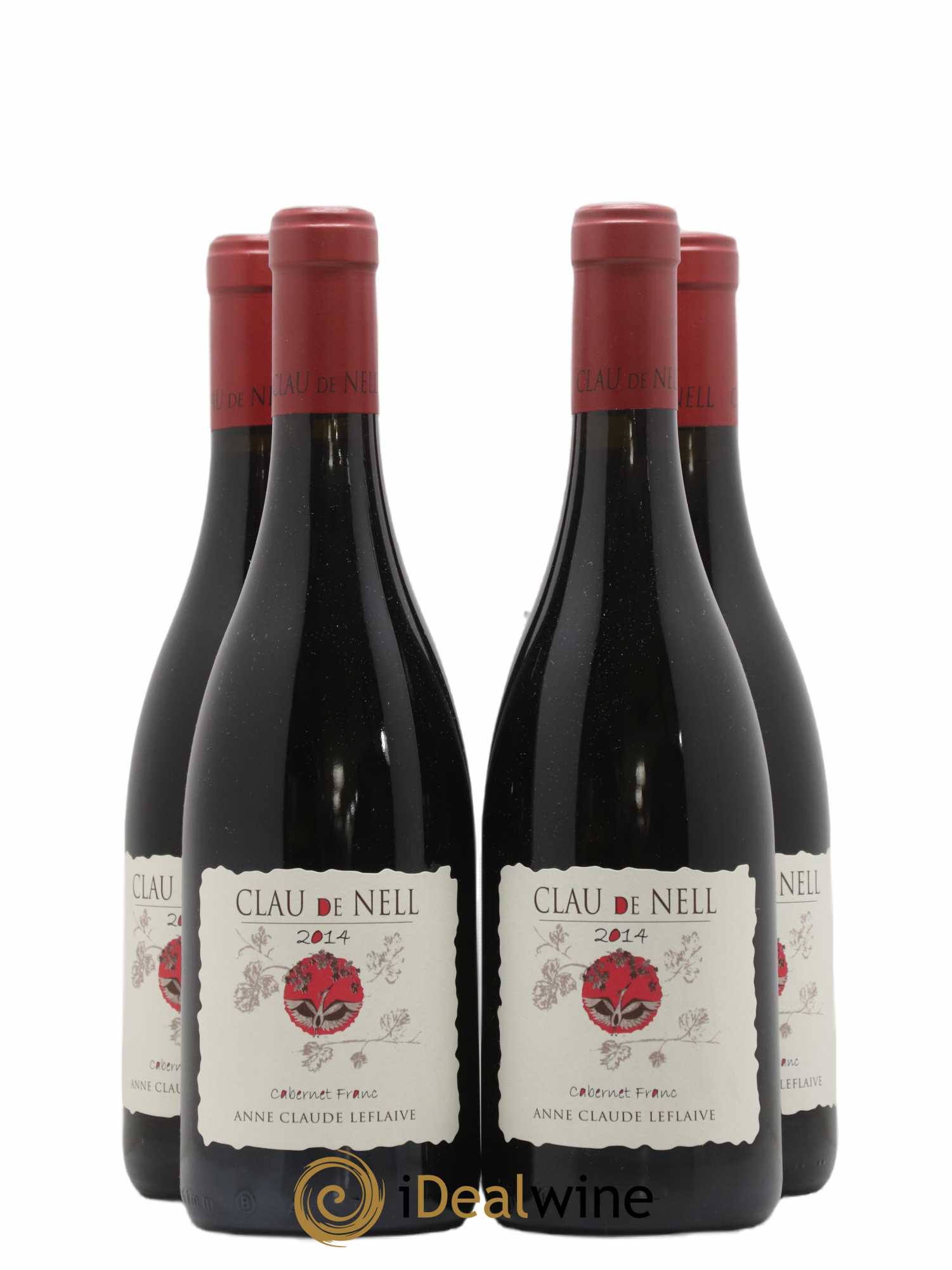 Anjou Cabernet franc Clau de Nell 2014 - Lot de 4 bouteilles - 0